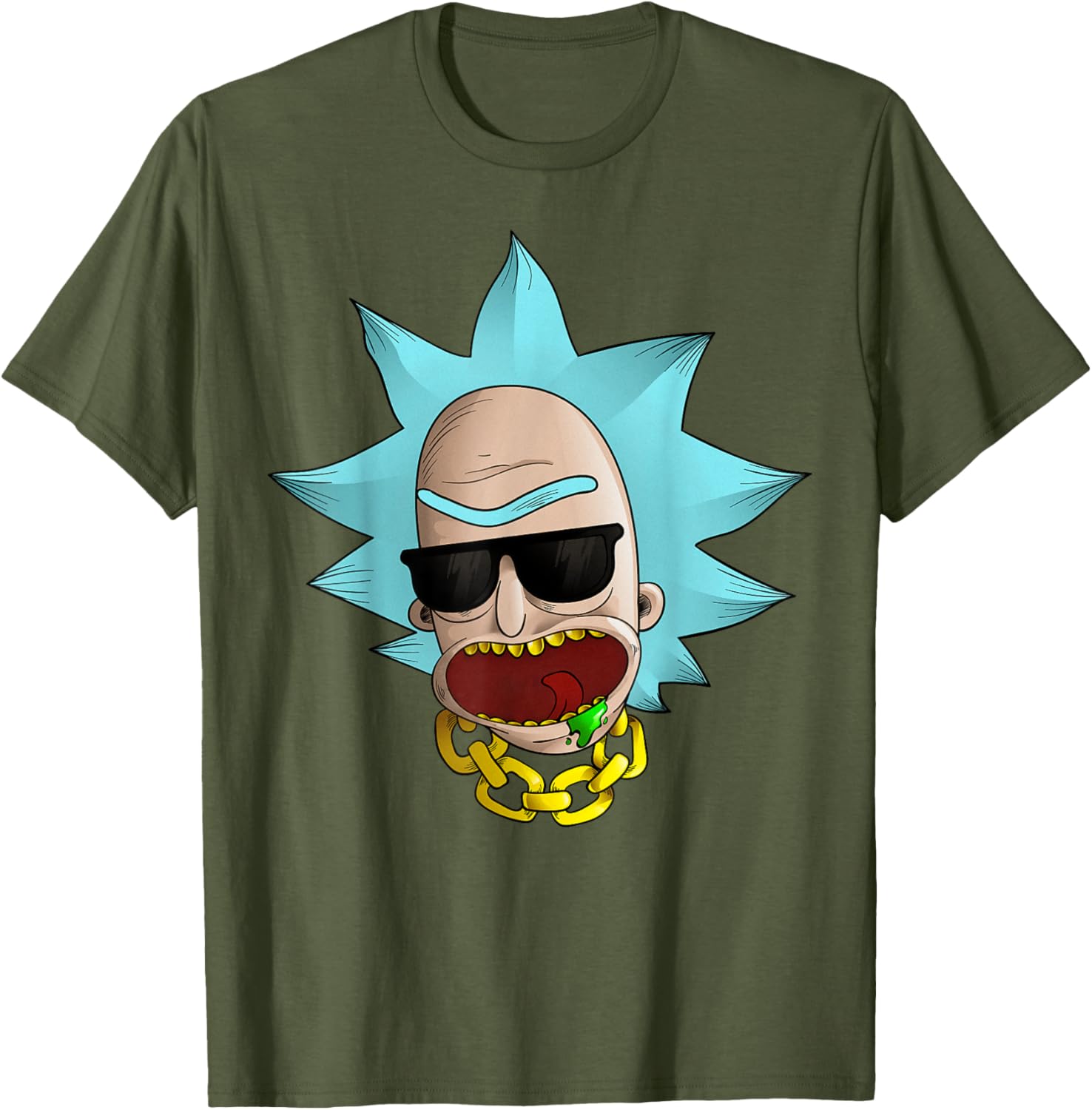 Mademark x Rick and Morty Cool Chained Reaction T-Shirt for Fans - 8