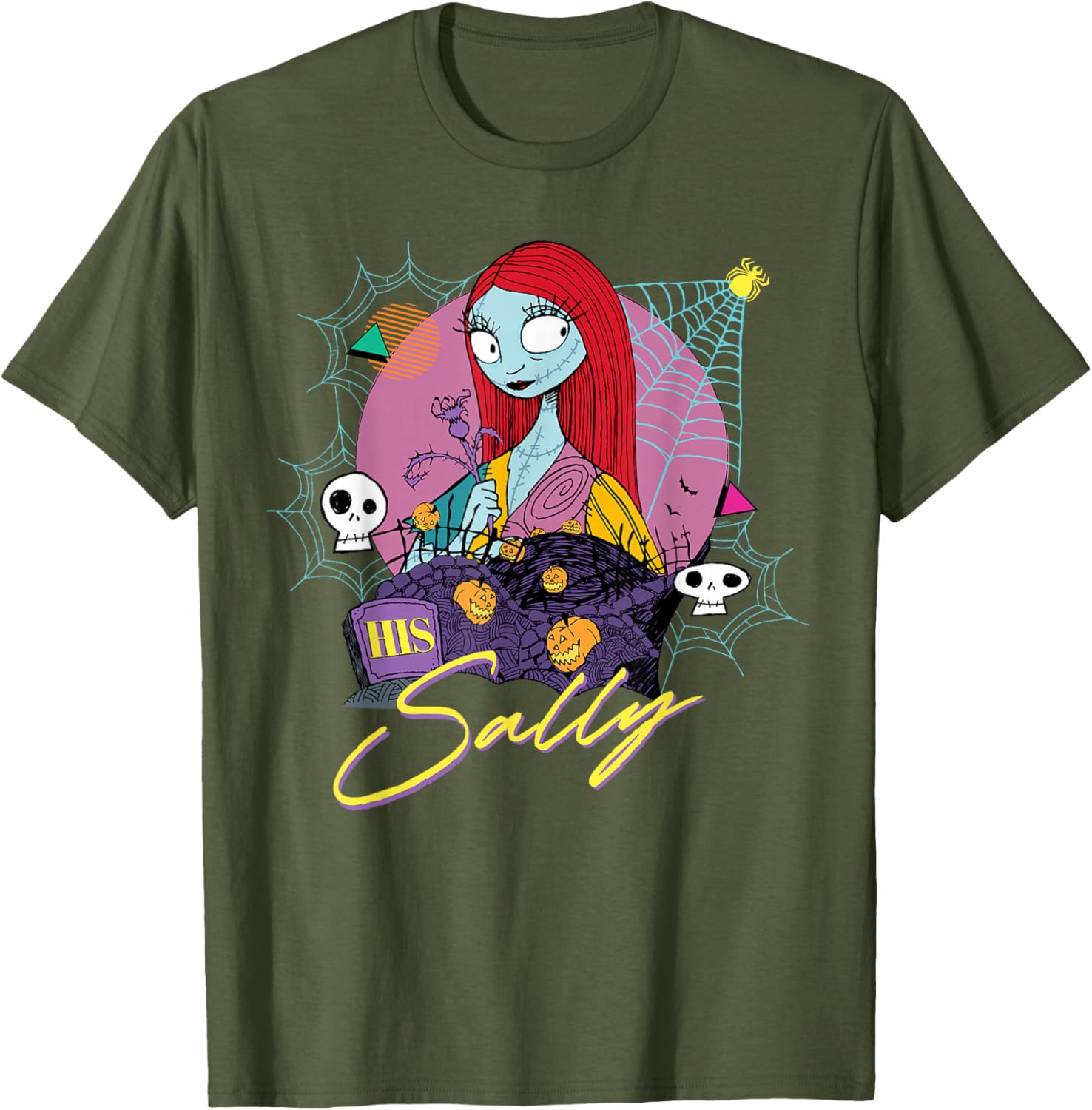 Disney The Nightmare Before Christmas Matching His Sally T-Shirt for Couples - 20