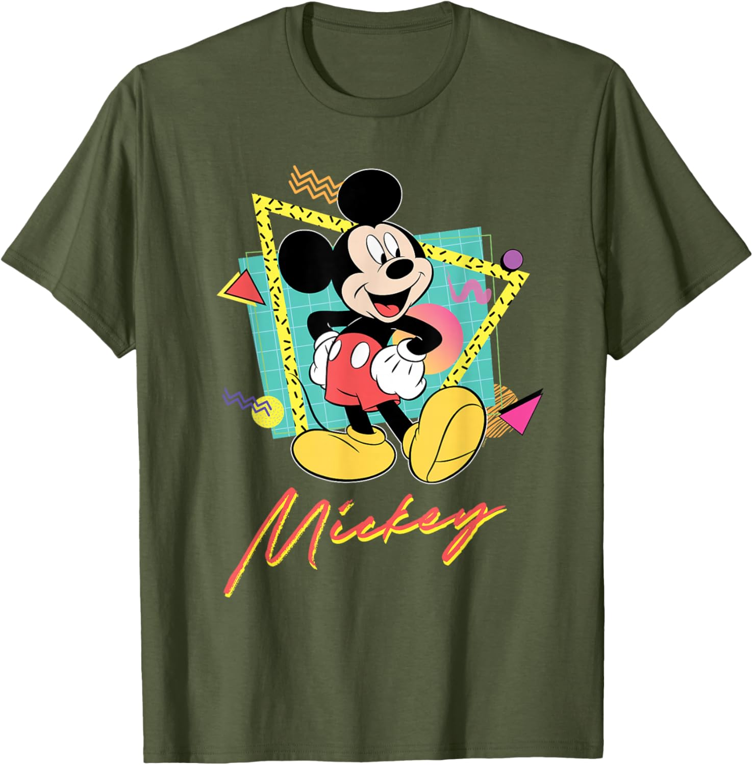Disney Mickey Mouse Retro 90s Couples Matching Valentine's T-Shirt - 2