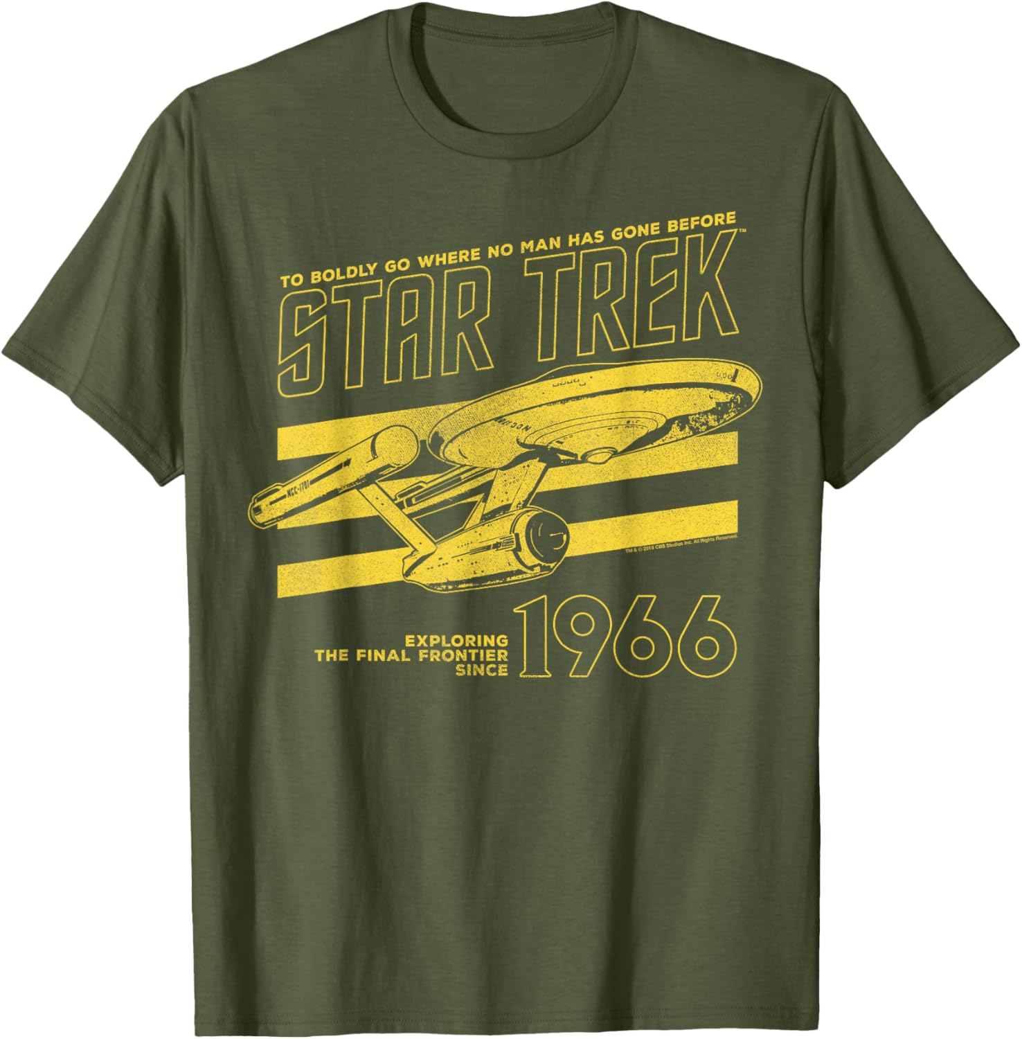 Star Trek Original Series Enterprise 66 Collegiate T-Shirt for Fans - 6