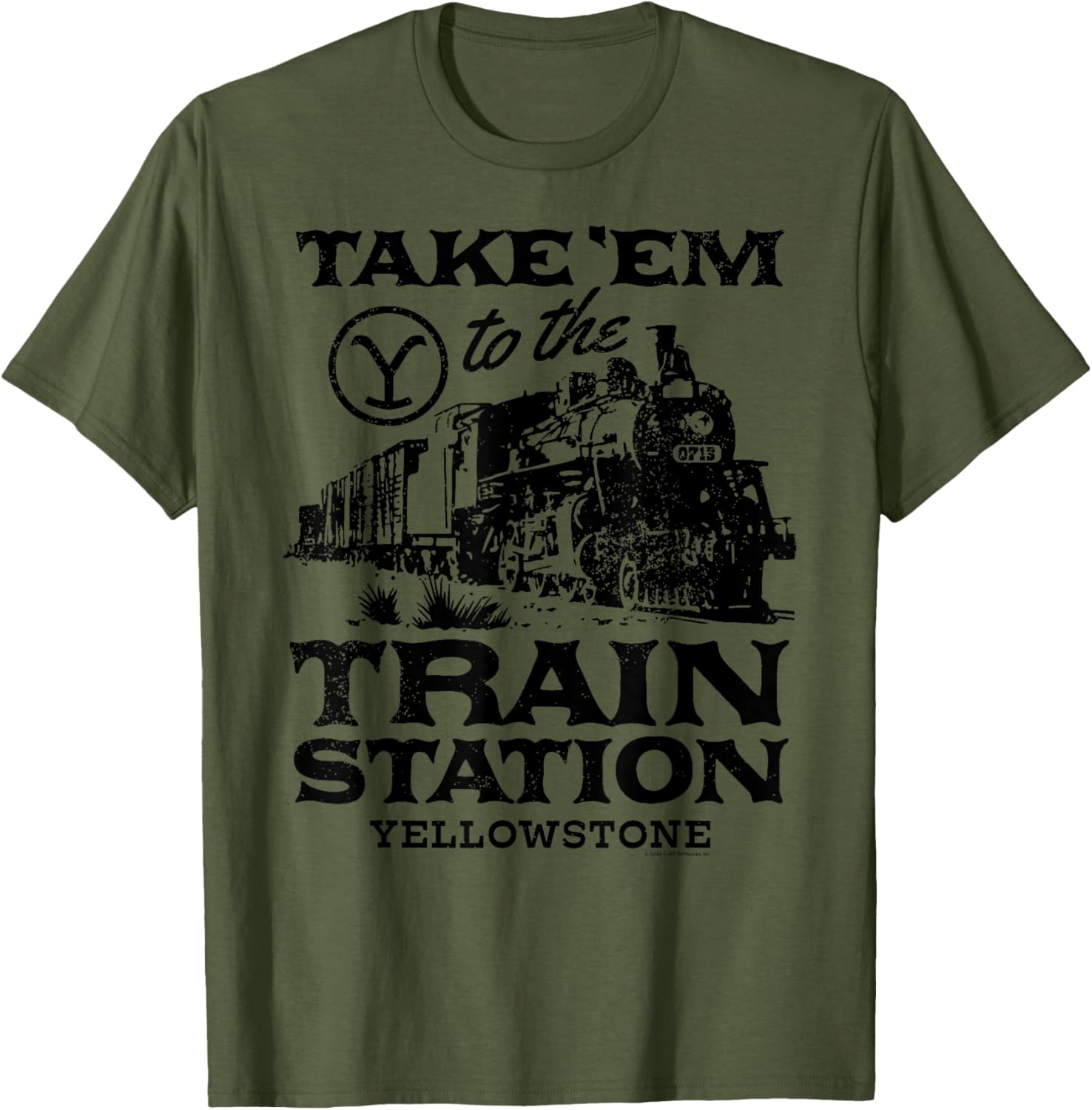 Yellowstone Take Em To The Train Station T-Shirt for Fans and Collectors - 8