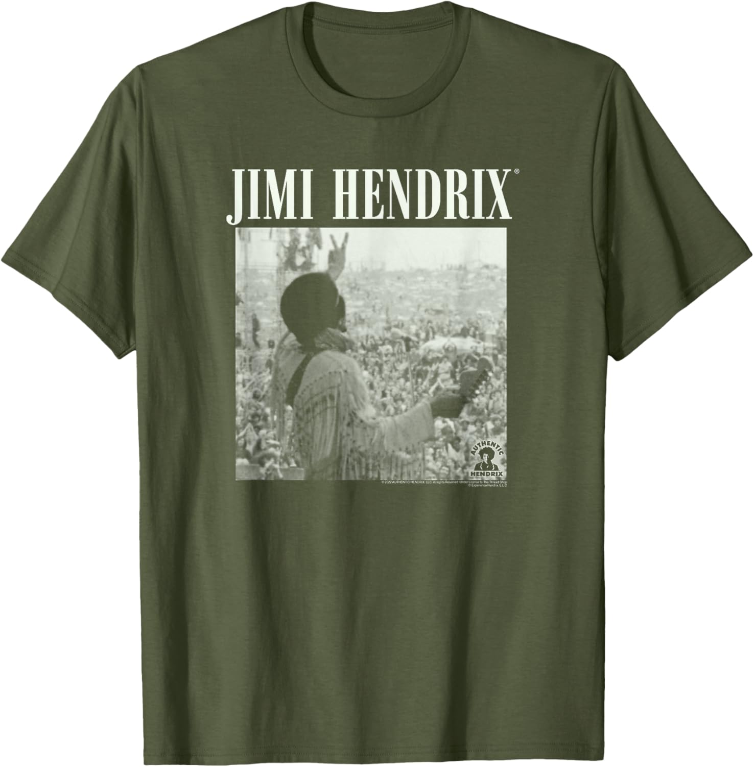 Jimi Hendrix Woodstock Live T-Shirt for Music Lovers and Nostalgic Fans - 5