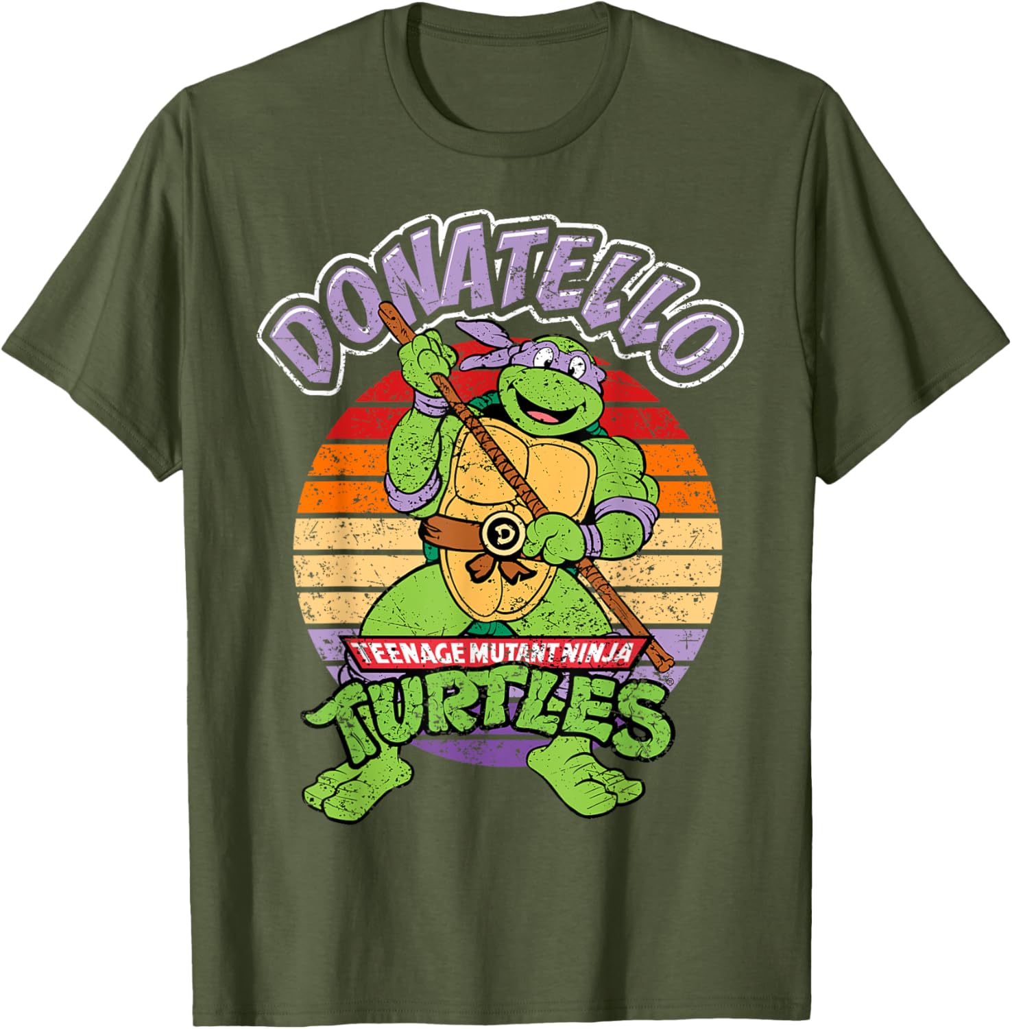 Mademark TMNT Donatello Ready for Action T-Shirt for Kids and Fans - 16