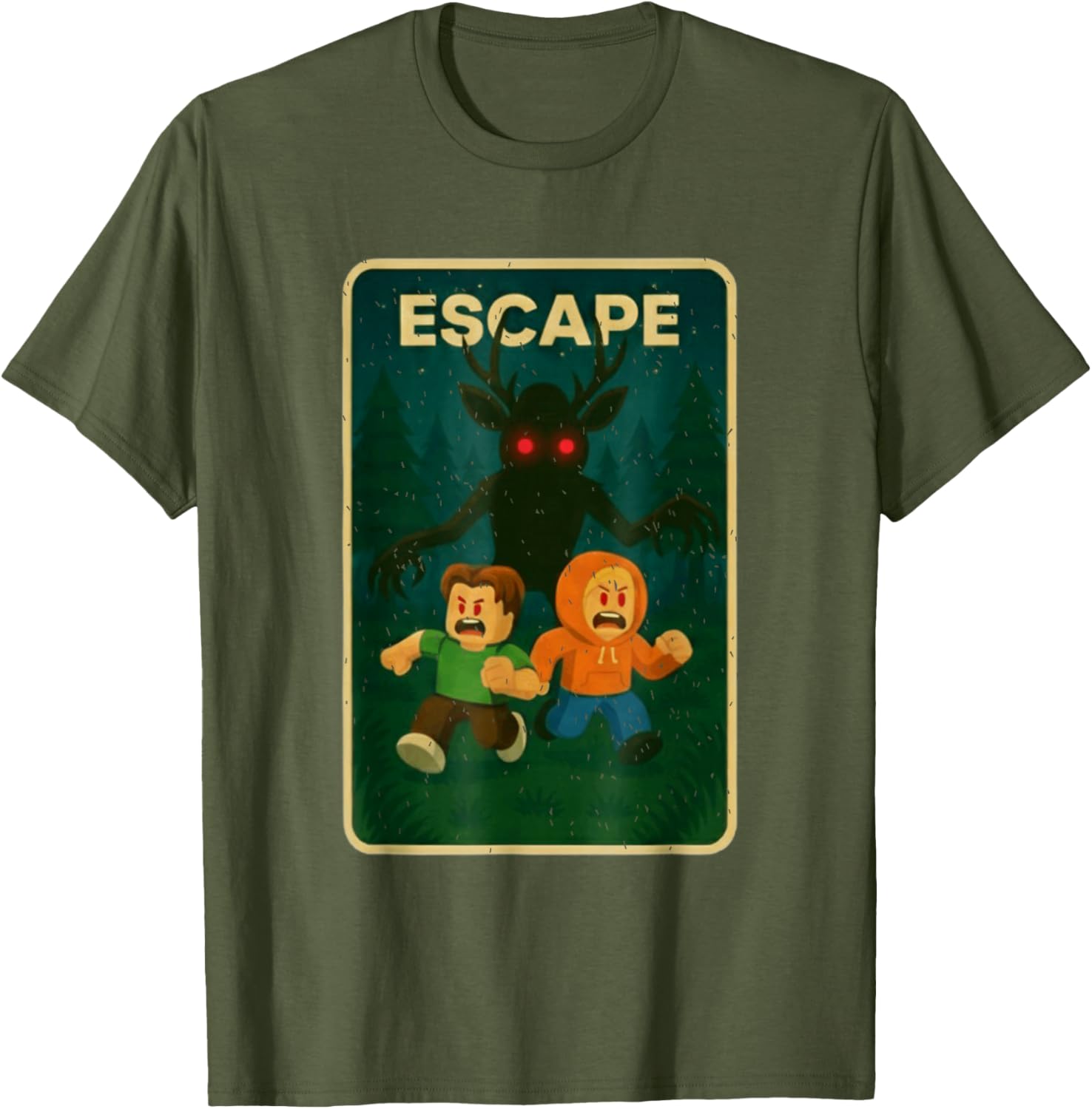 Fun Halloween Gamer Deer T-Shirt for Kids - Perfect for 99 Nights of Play! - 7