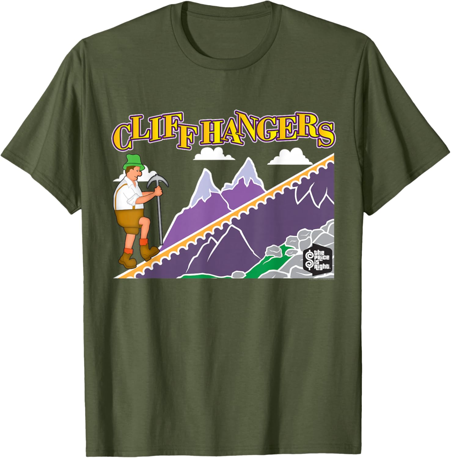 Cliff Hangers T-Shirt Inspired by The Price is Right Fun Apparel - 10