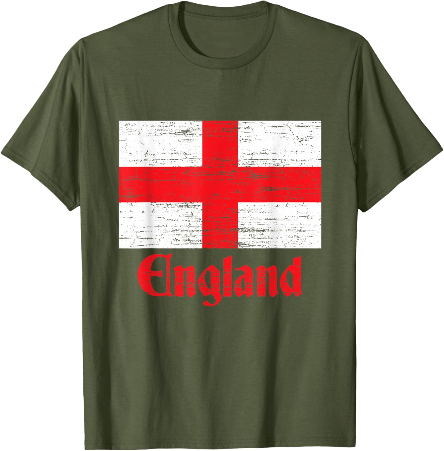 St George's Cross England Flag T-Shirt – Stylish and Comfortable Apparel - 3