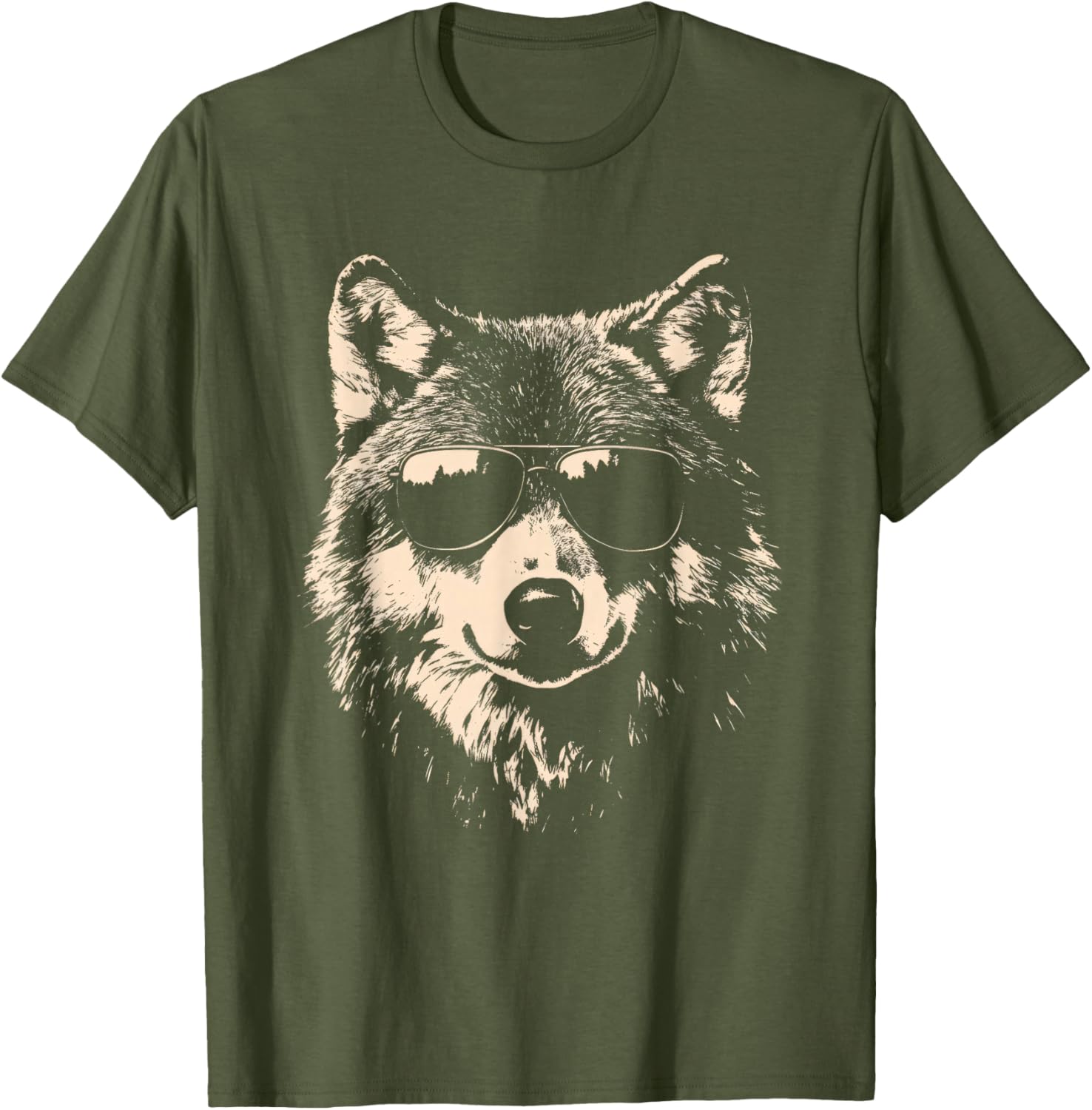 Funny Wolf Rock and Roll T-Shirt for Music Lovers and Wolf Fans - 18