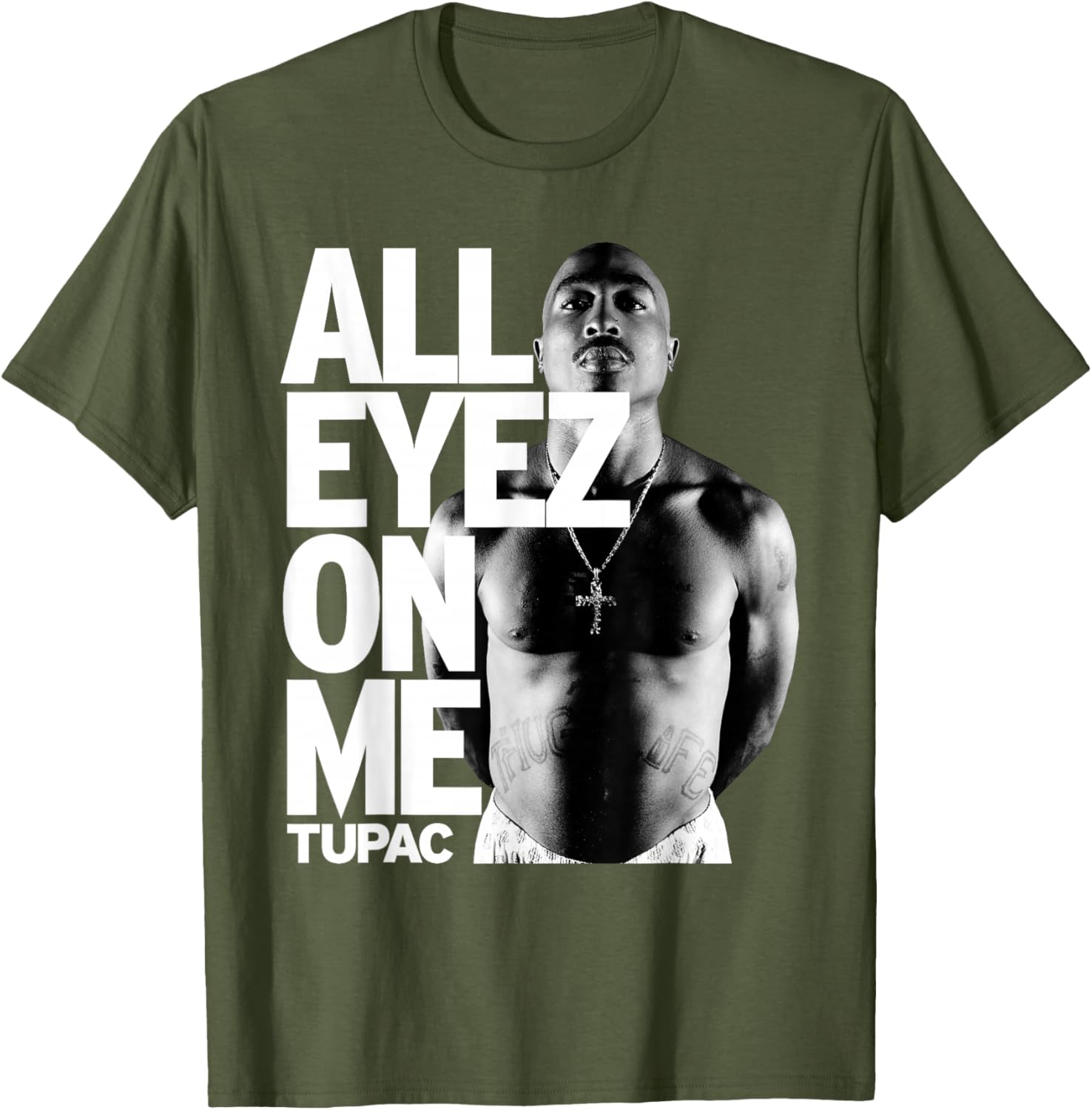 Tupac All Eyez On Me T-Shirt for Fans of Classic Hip-Hop Style - 2