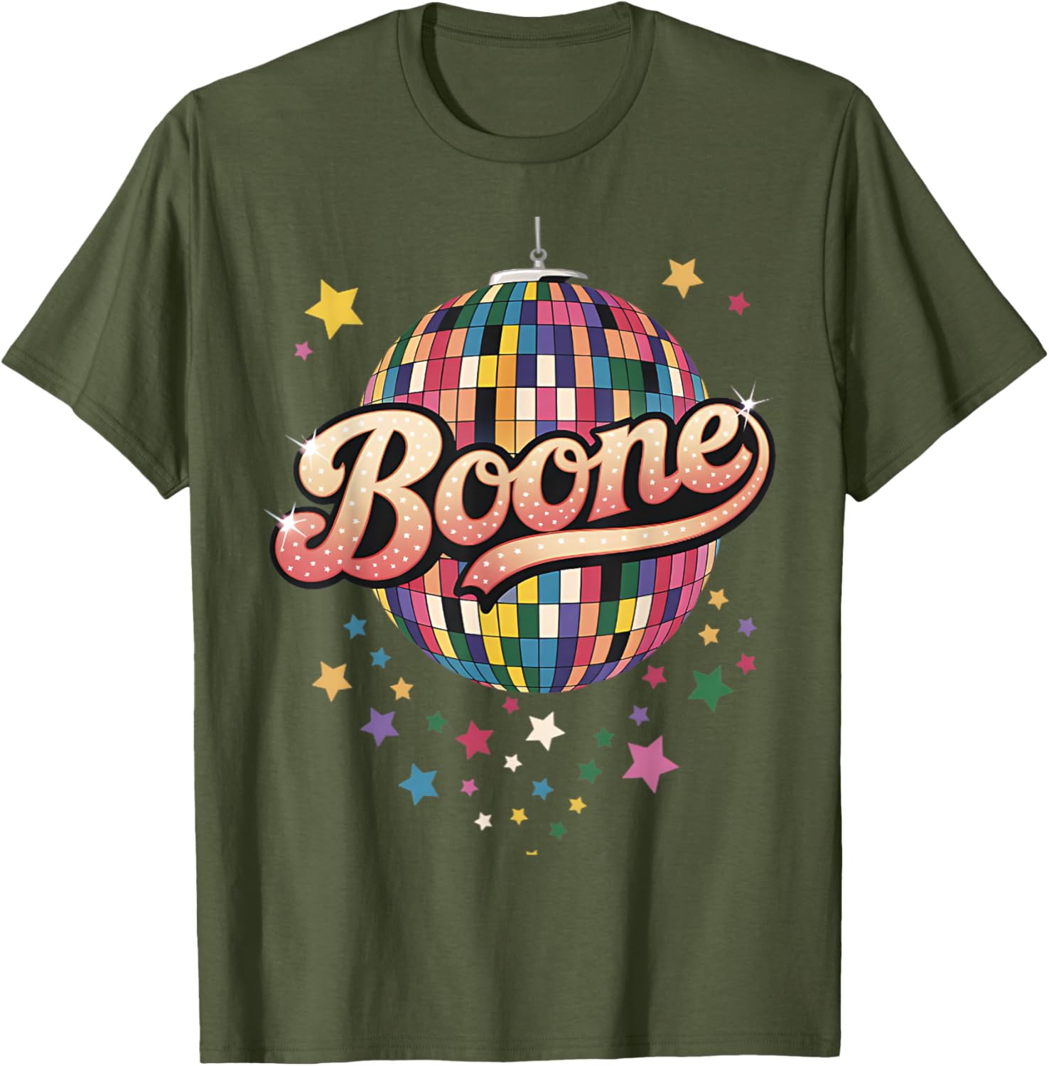 Personalized Girl Retro Boone Heart T-Shirt for Stylish Kids Outfit - 4