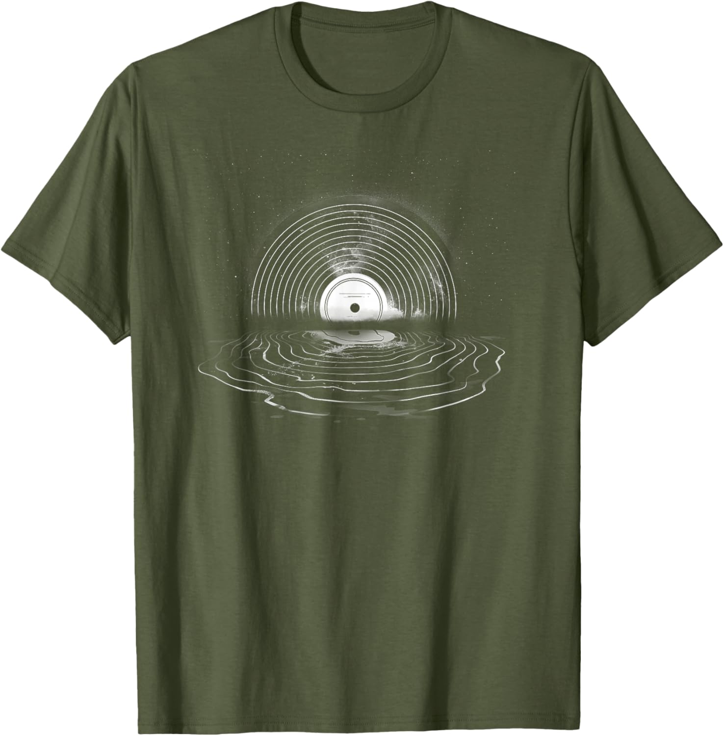 Vinyl Moon T-Shirt for Music Lovers - Perfect for Record Collectors - 8