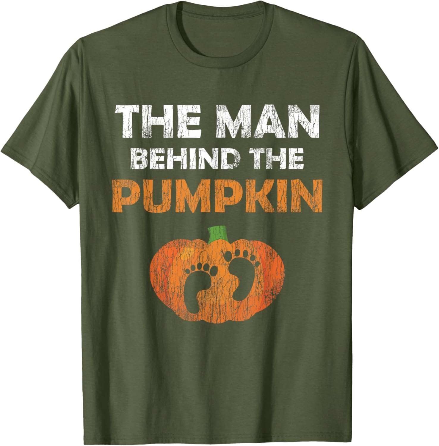 Expecting Dad Pregnant Thanksgiving Pumpkin T-Shirt for Family Celebrations - 6
