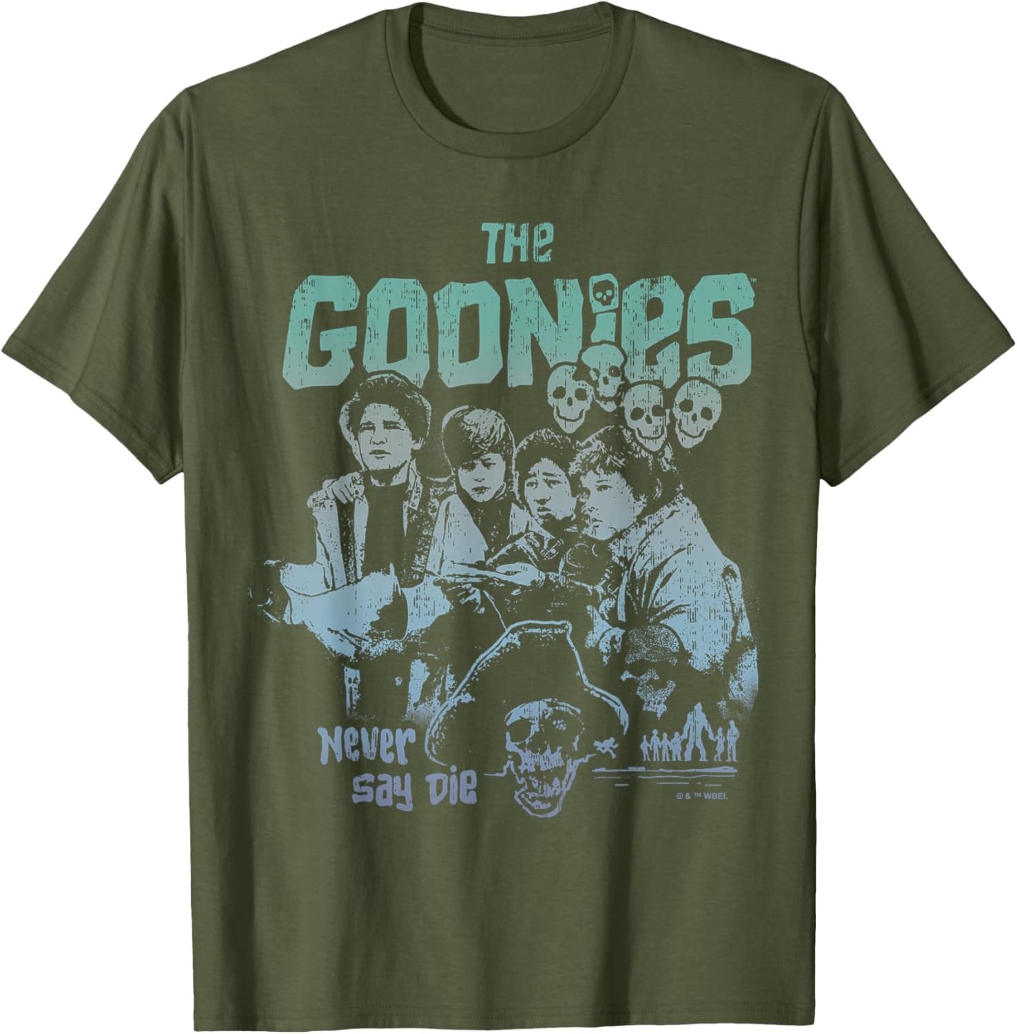 Goonies Never Say Die Group T-Shirt for Fans of Adventure and Nostalgia - 6