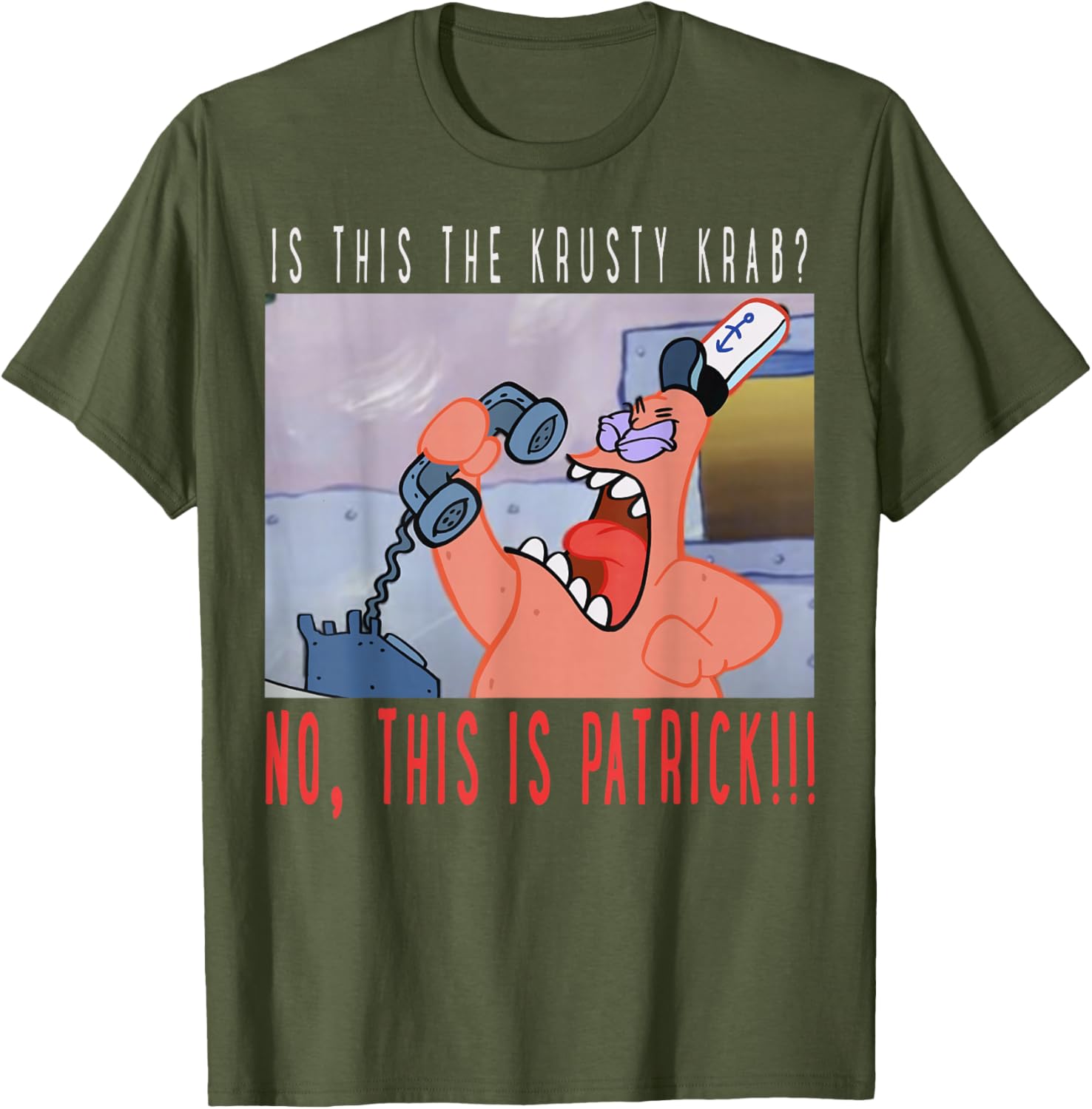 SpongeBob SquarePants No This Is Patrick T-Shirt for Fans and Collectors - 11