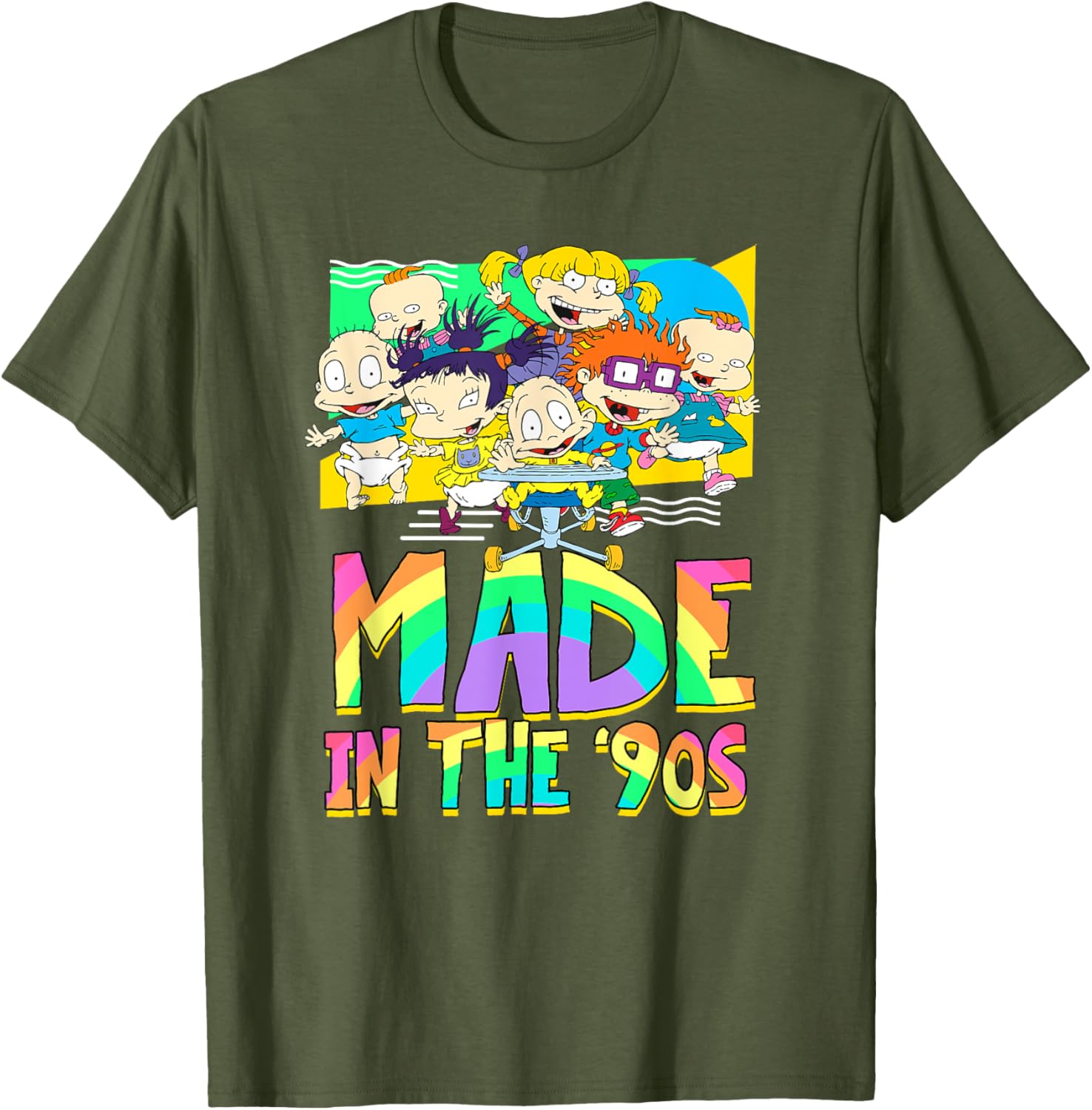 Mademark x Rugrats Rainbow Gradient T-Shirt Inspired by 90s Nostalgia - 13