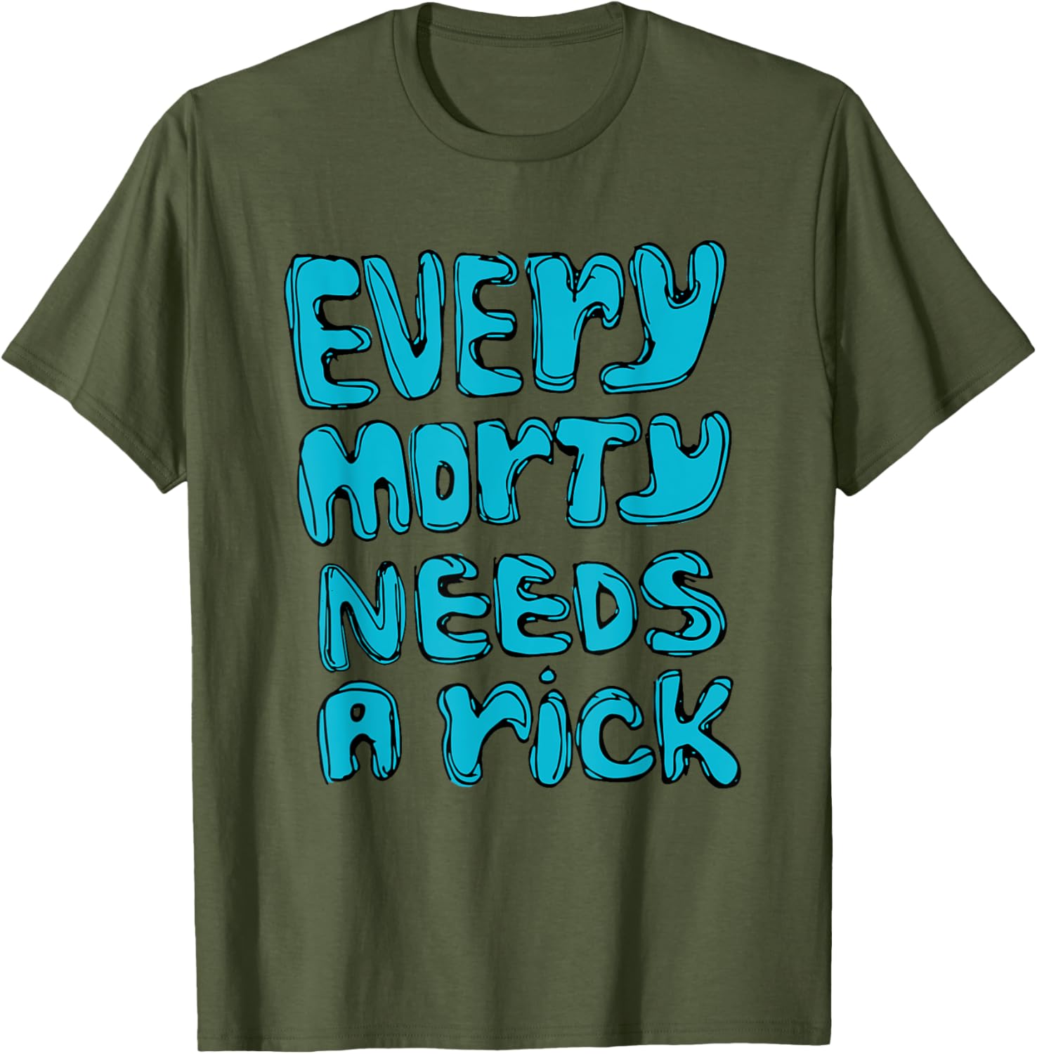 Mademark x Rick and Morty Every Morty Needs a Rick T-Shirt for Fans - 1