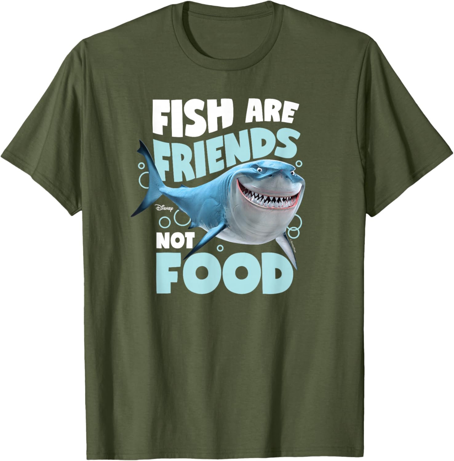 Finding Nemo Fish Are Friends Not Food T-Shirt for Fun Ocean Lovers - 3