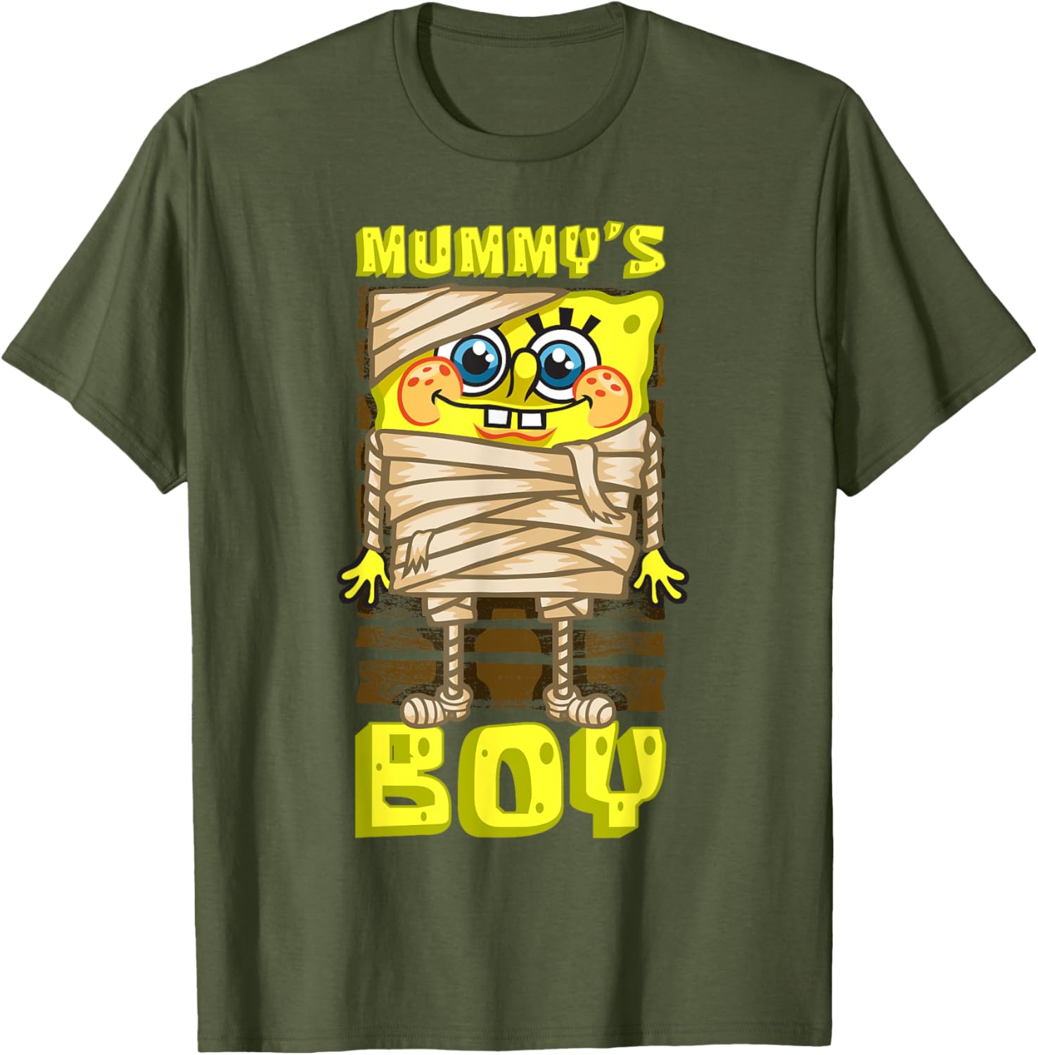 Mademark SpongeBob Mummy’s Boy Halloween T-Shirt for Mom and Son - 10