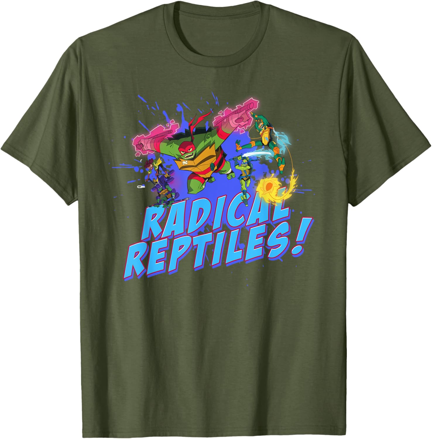 Mademark TMNT Brothers Radical Reptiles Rise T-Shirt for Fans - 10