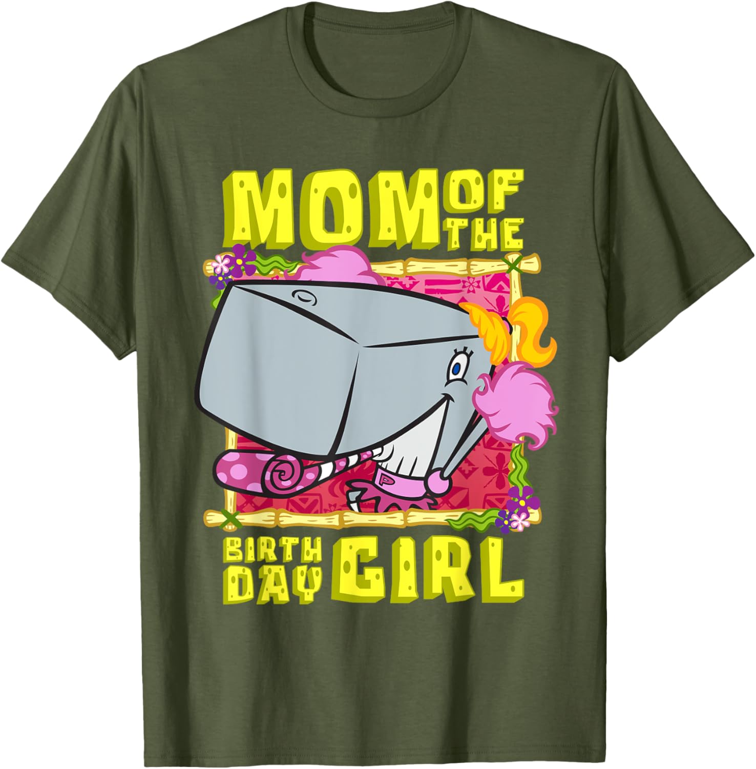 SpongeBob Pearl Krabs Mom T-Shirt Perfect Gift for Birthday Girls - 11