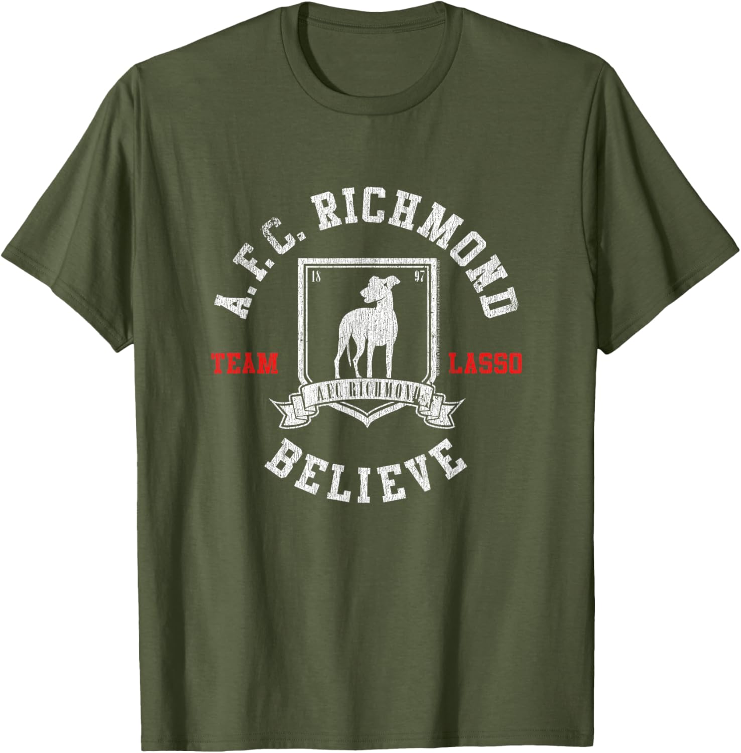 Ted Lasso AFC Richmond Believe T-Shirt for Fans - Stylish Casual Wear - 8