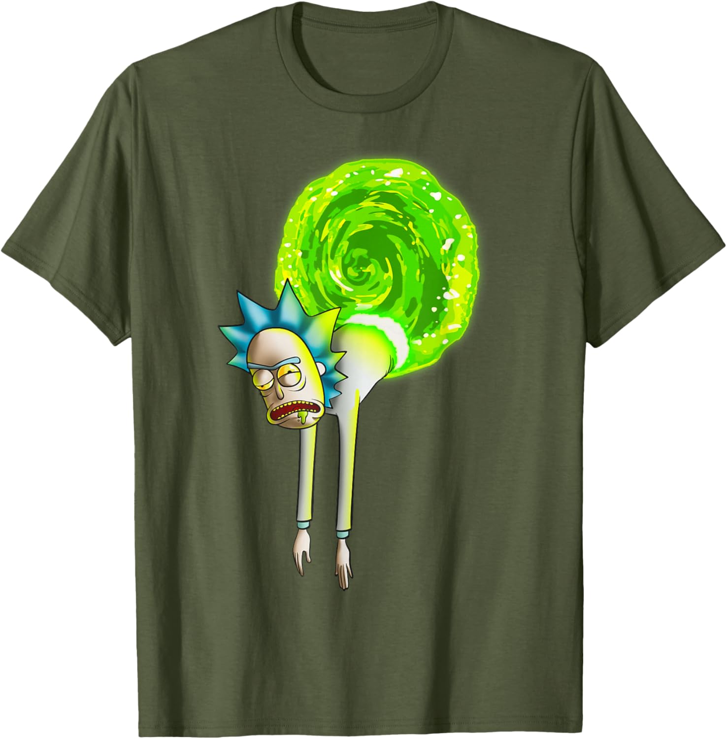 Crestfallen Rick T-Shirt by Mademark x Rick and Morty - Unique Graphic Tee - 2