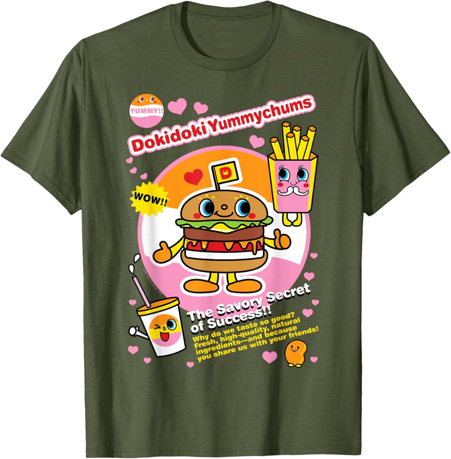 Sanrio Dokidoki Yummycums Lunch Special Tee for Fun Fashion Lovers - 3