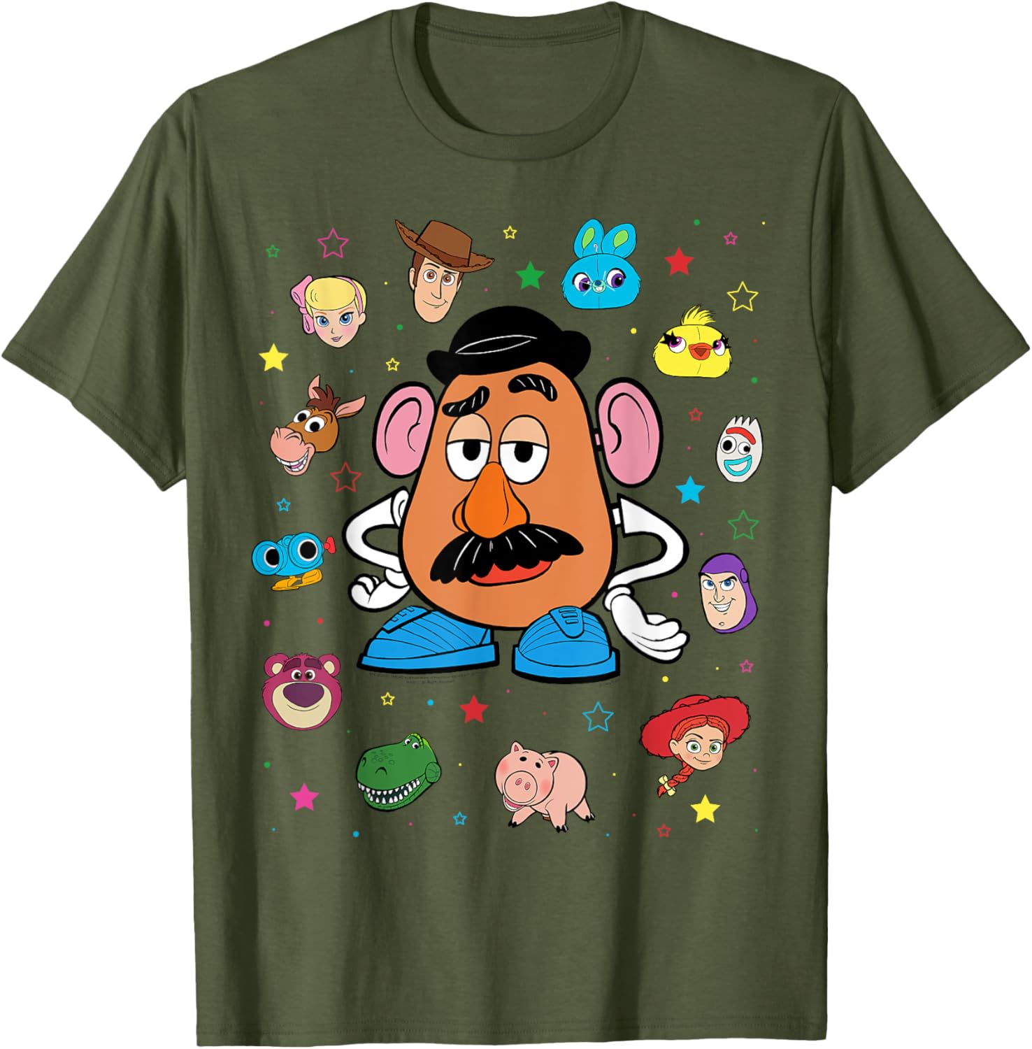 Disney Pixar Toy Story Mr. Potato Head Costume T-Shirt for Fun Dress Up - 9