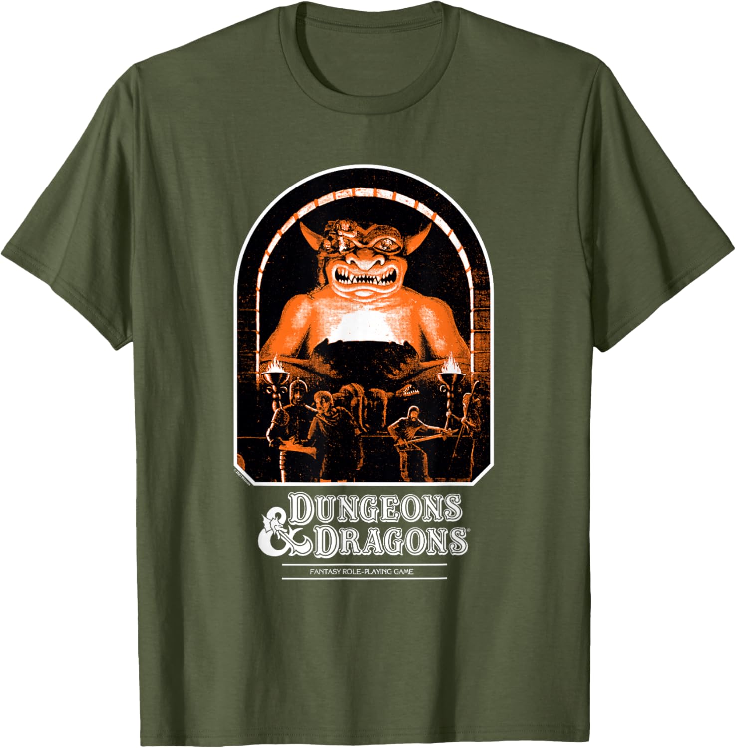 Vintage Dungeons & Dragons Player's Handbook T-Shirt for Gamers - 3