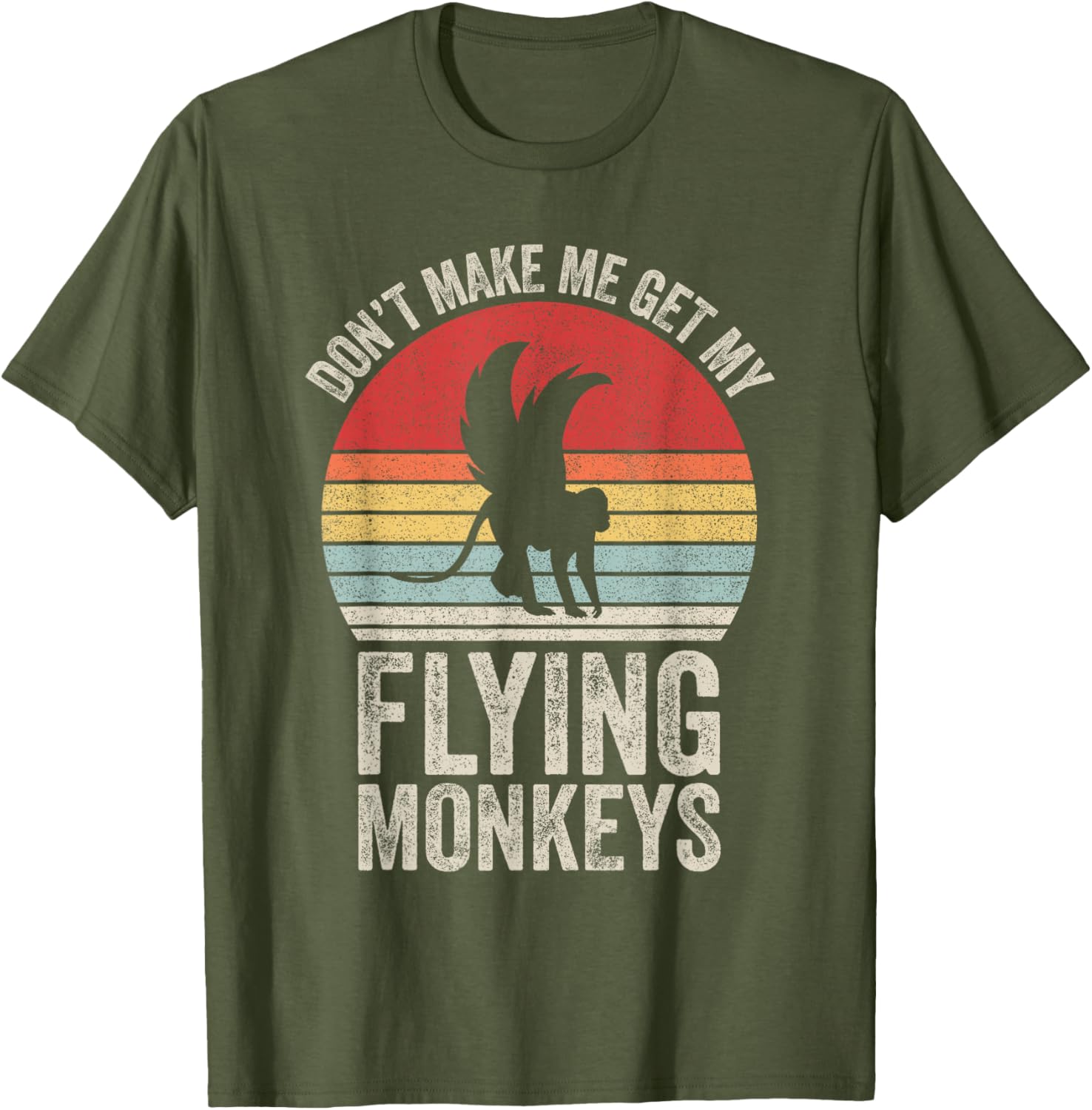 Vintage Retro Flying Monkeys T-Shirt for Fun Lovers and Gift Ideas - 12