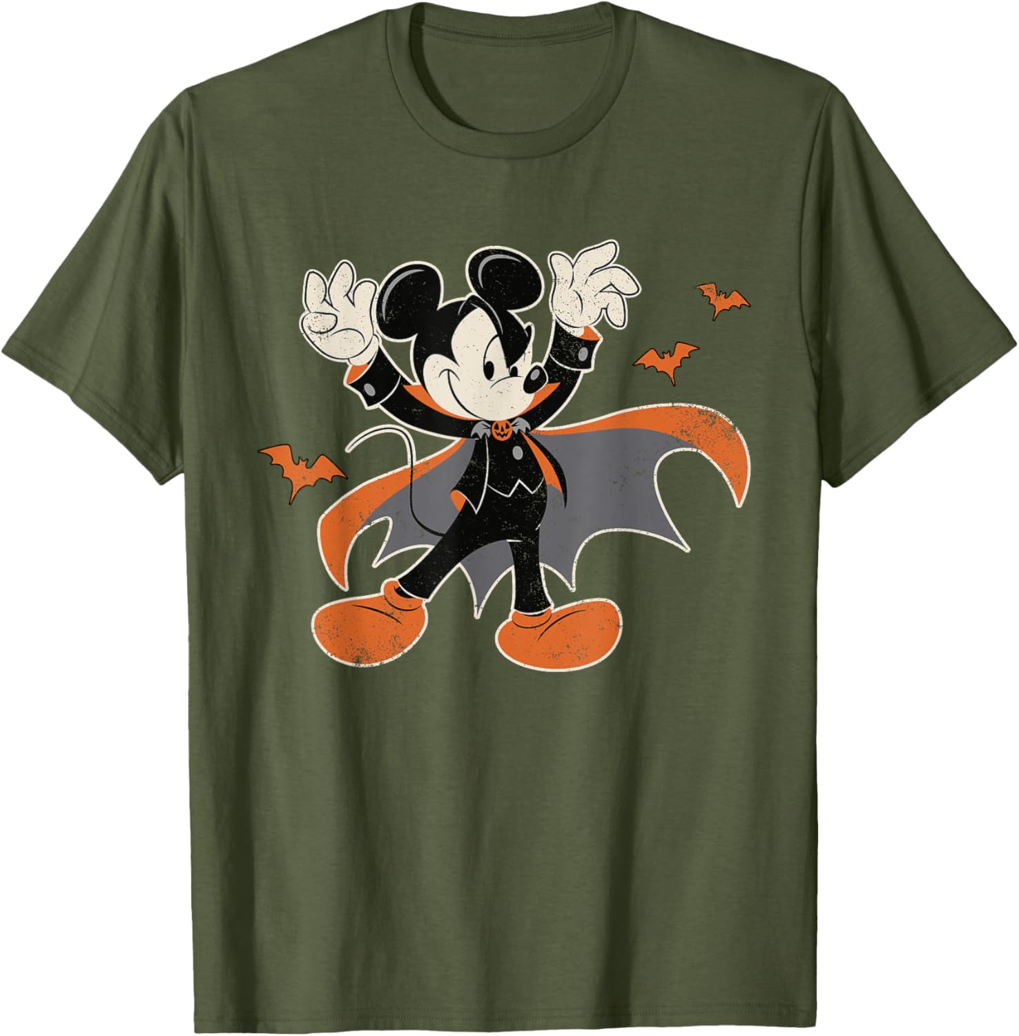 Disney Mickey Mouse Spooky Dracula Costume Halloween T-Shirt for Kids - 21