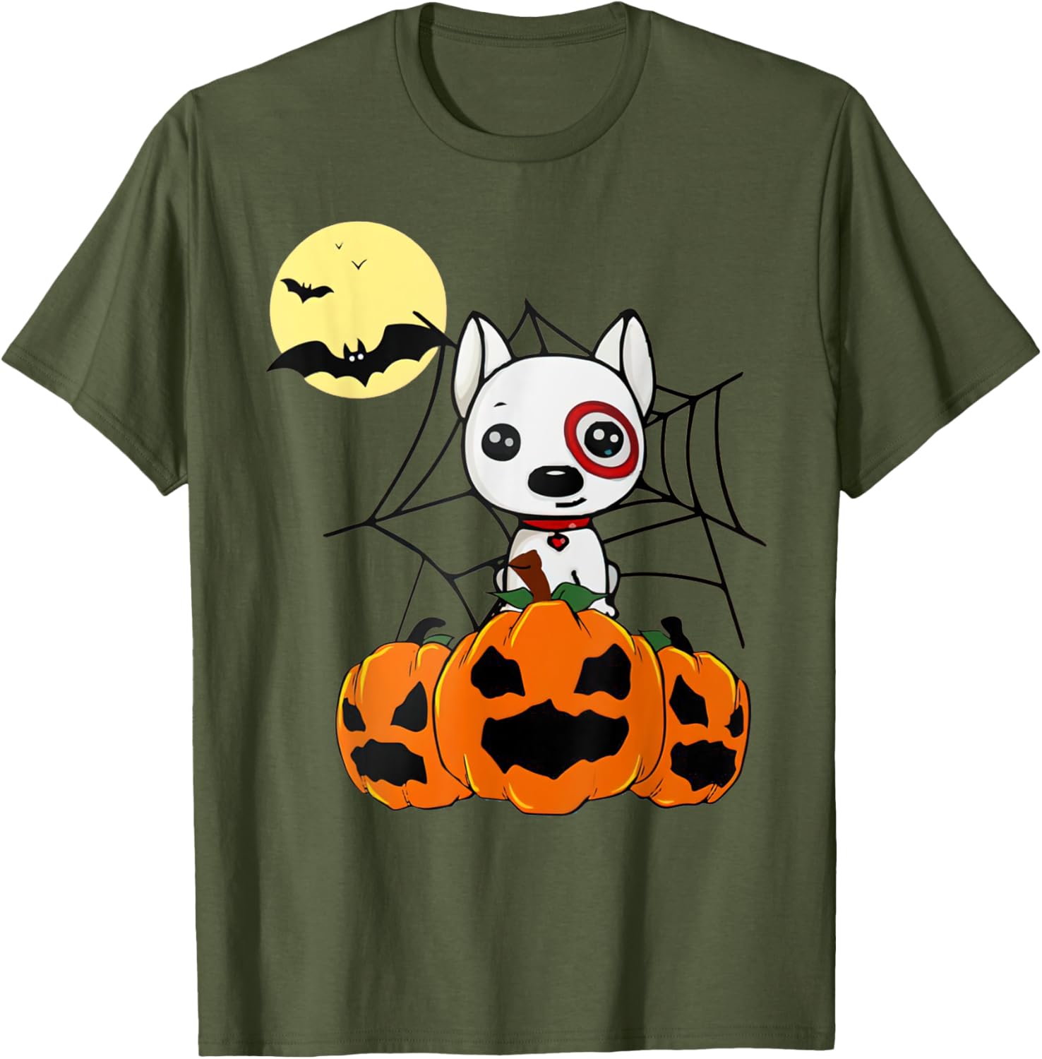 Halloween Bullseye Target Team Member Sticker T-Shirt for Fun Festivities - 14