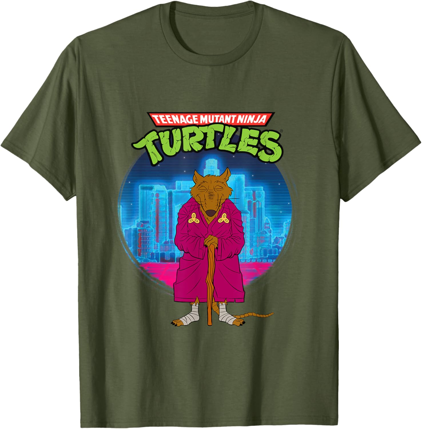 Mademark TMNT Splinter the Rat T-Shirt for Kids and Adults - Fun Ninja Fashion - 13