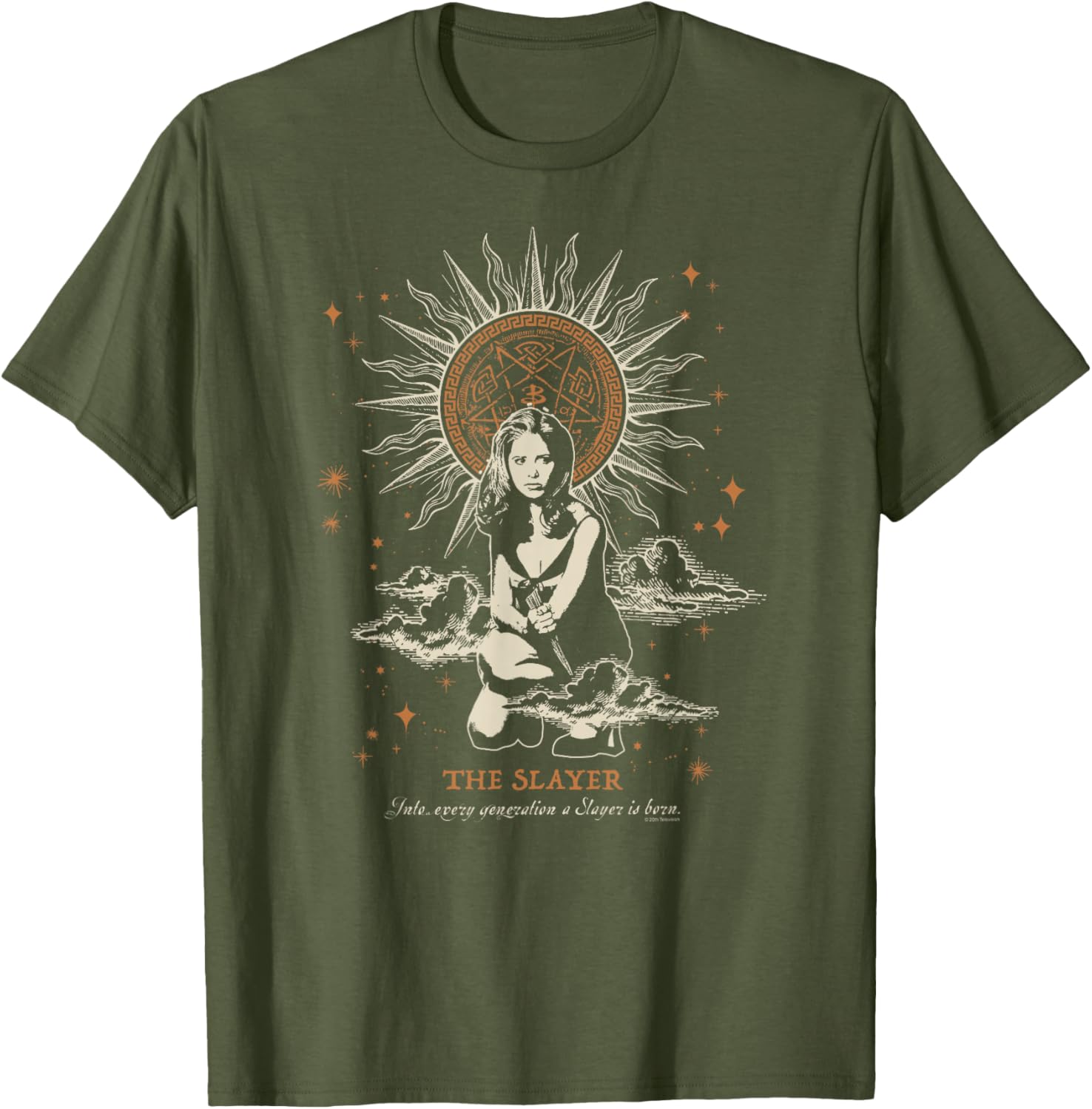 Buffy the Vampire Slayer Vintage Tarot T-Shirt for Fans and Collectors - 7