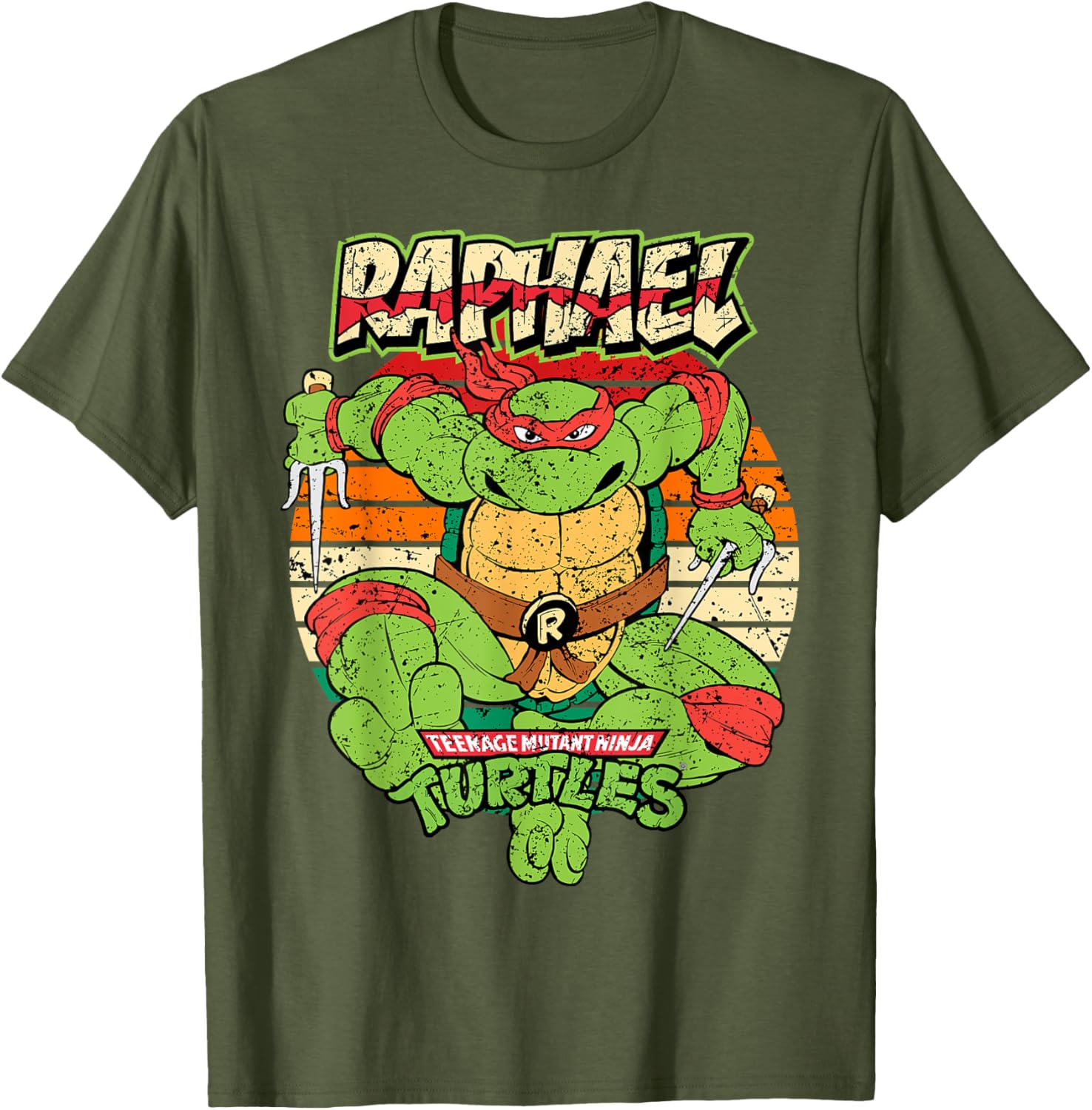 Raphael Action Sunset T-Shirt - Mademark x Teenage Mutant Ninja Turtles - 2