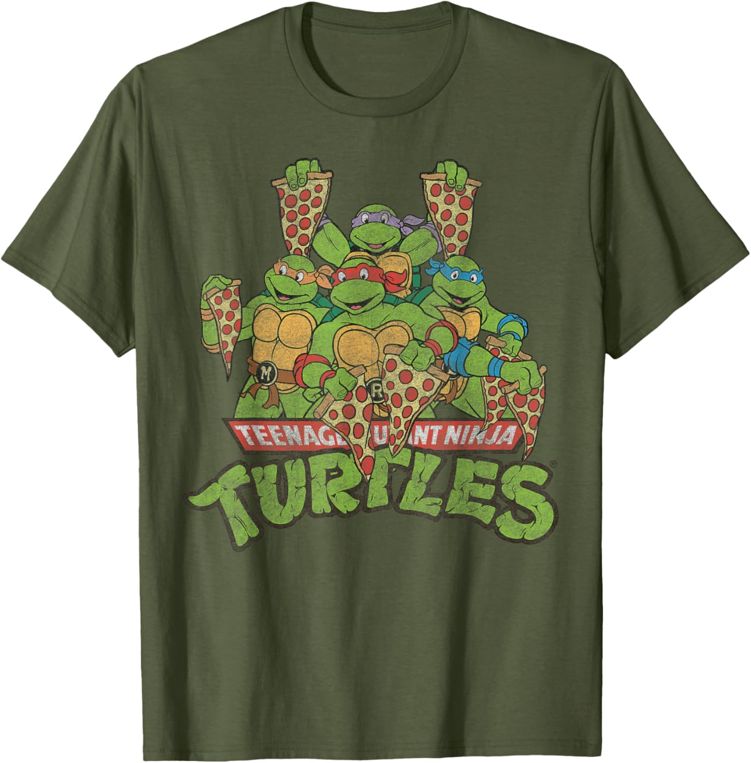 Teenage Mutant Ninja Turtles Smiles and Slices T-Shirt for Kids - 1