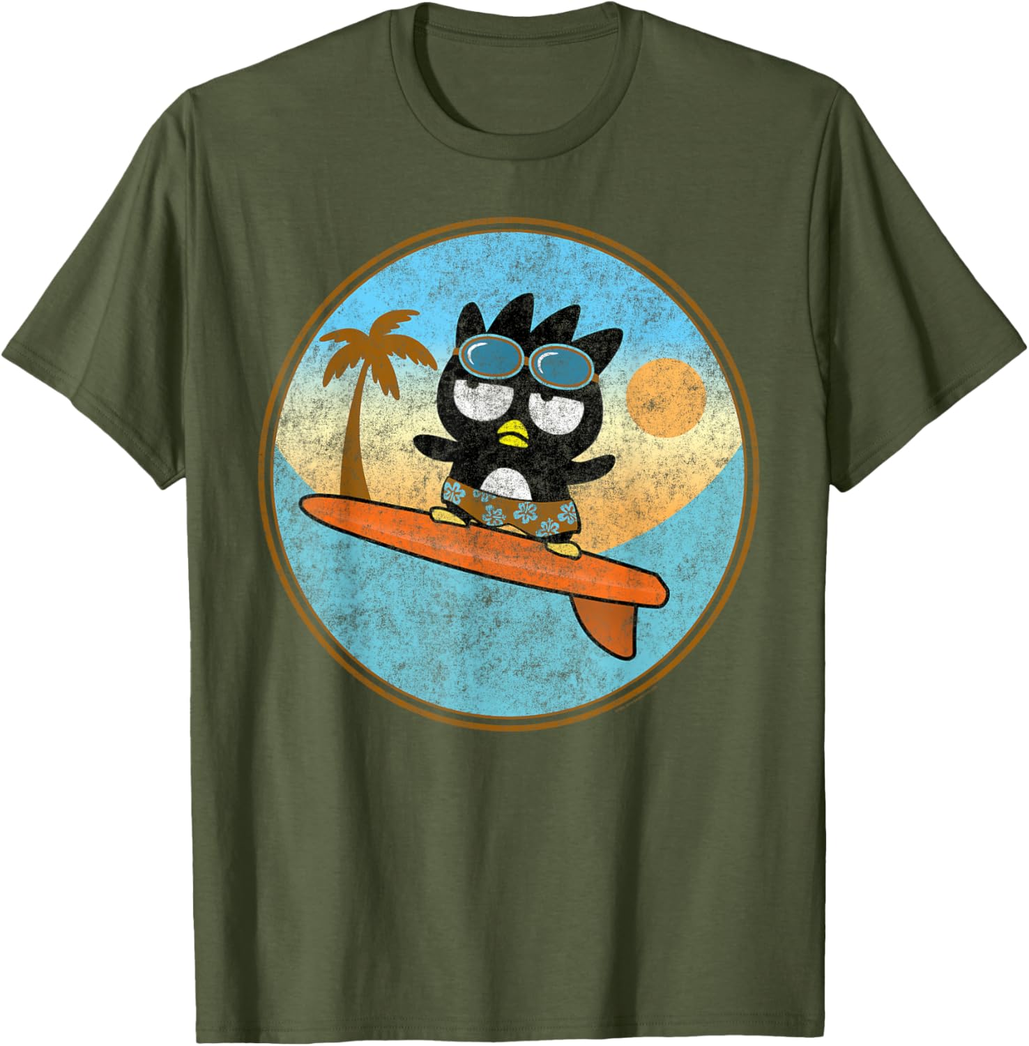 Badtz-Maru Surfing T-Shirt for Fun Beach Style and Comfort - 15