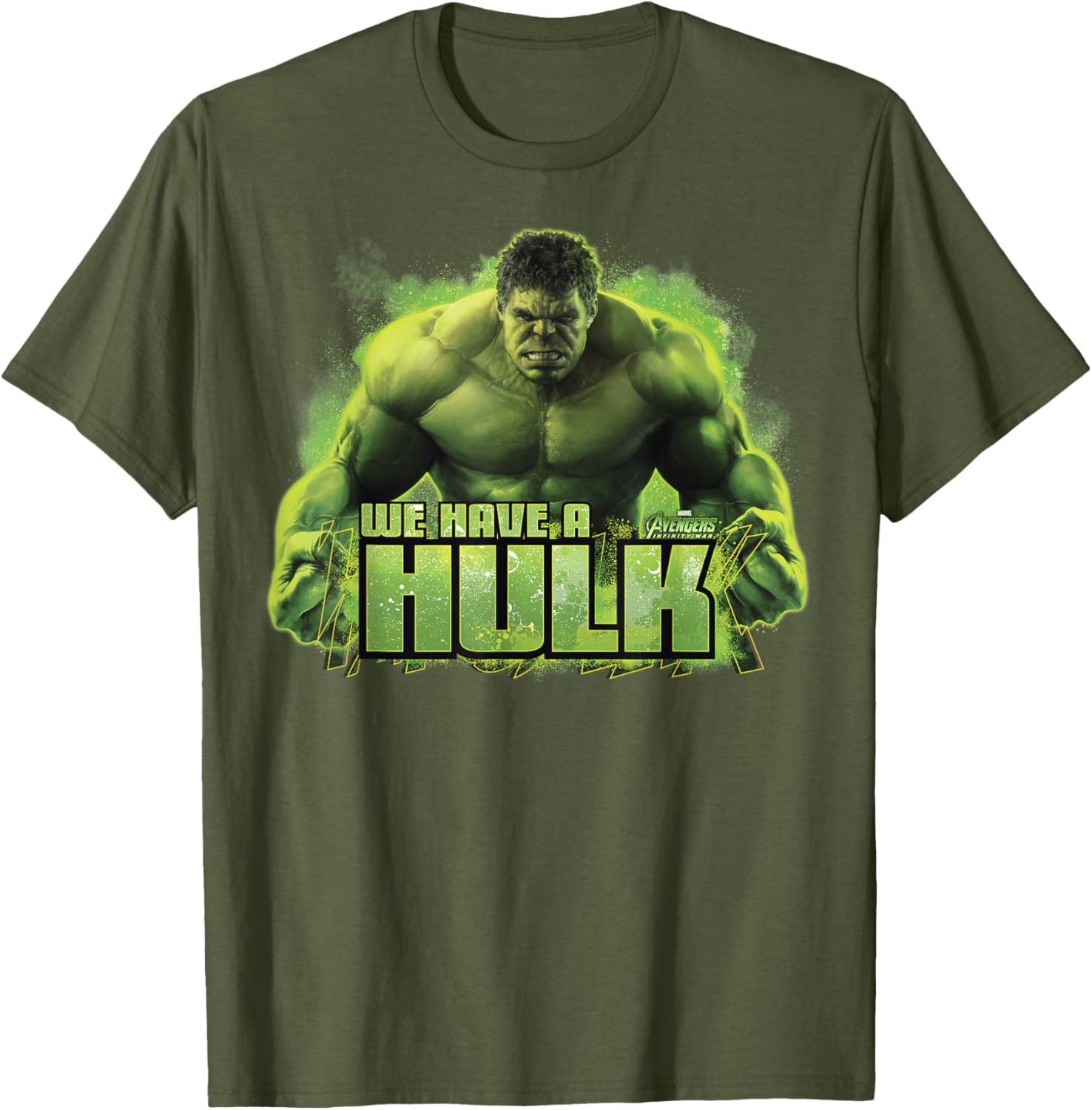 Marvel Infinity War We Have A Hulk Graphic T-Shirt for Fans and Collectors - 1