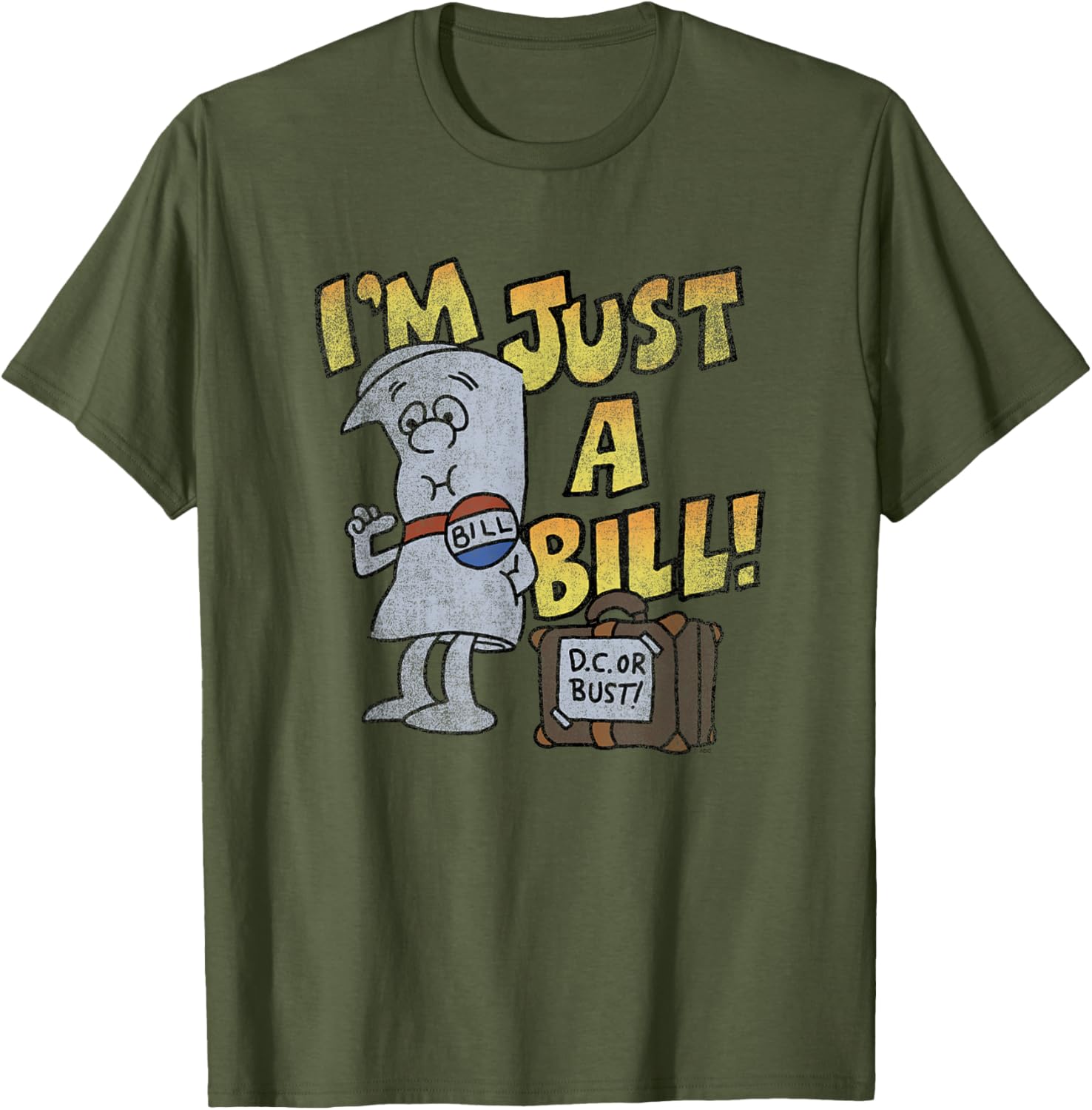 Ripple Junction Schoolhouse Rock I'm Just A Bill Congress T-Shirt - 4