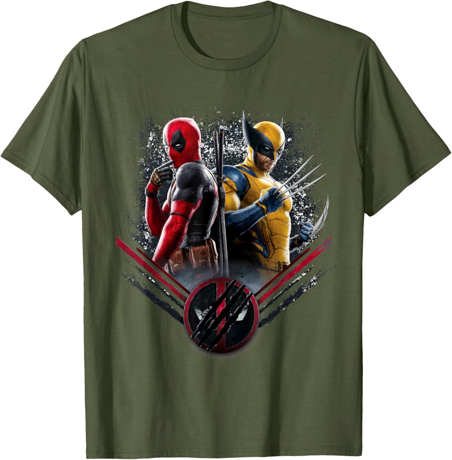Marvel Deadpool Wolverine Claw Icon T-Shirt for Fans and Collectors - 16