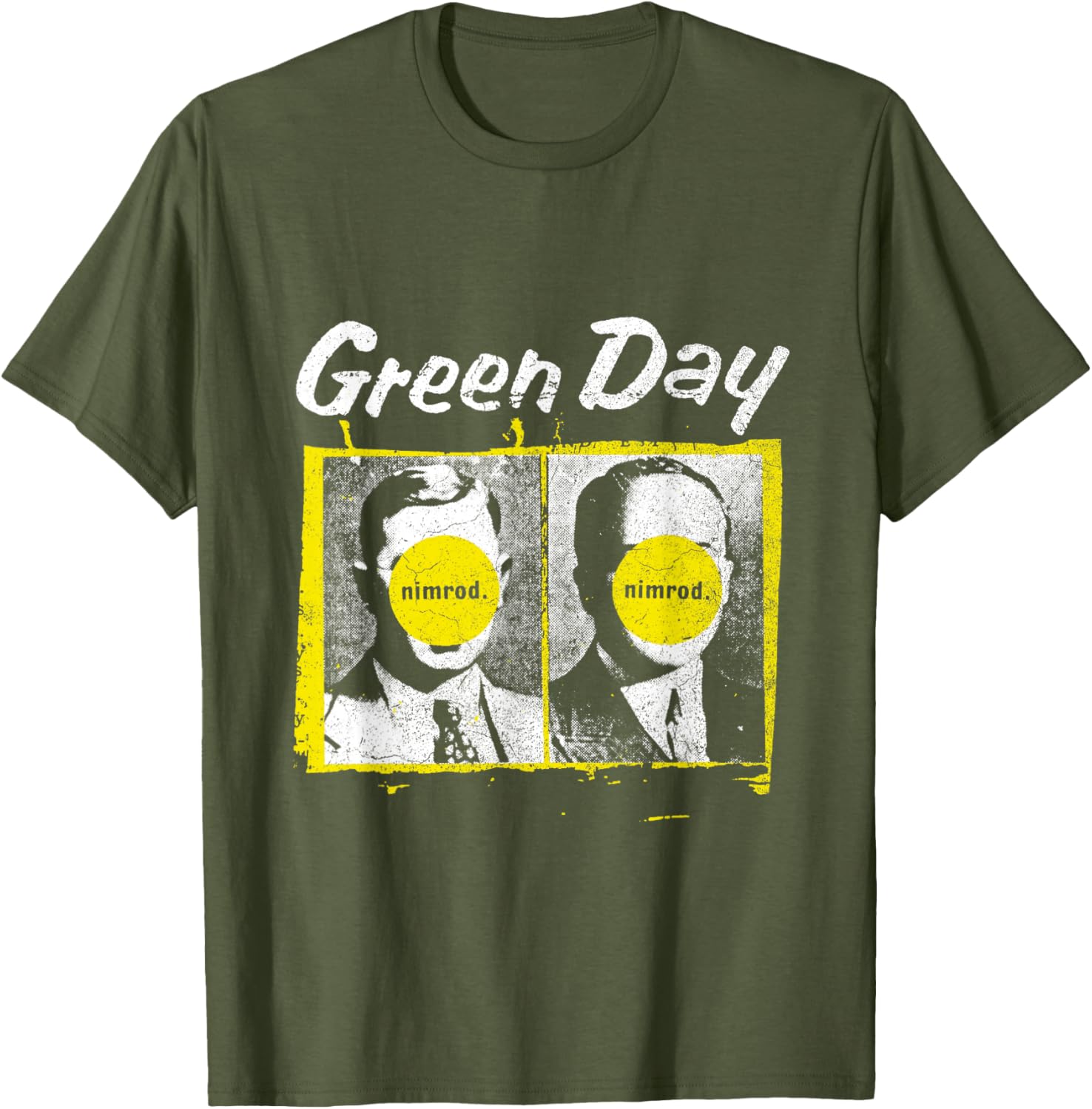 Green Day Nimrod T-Shirt for Fans of Rock Music and Classic Style - 2