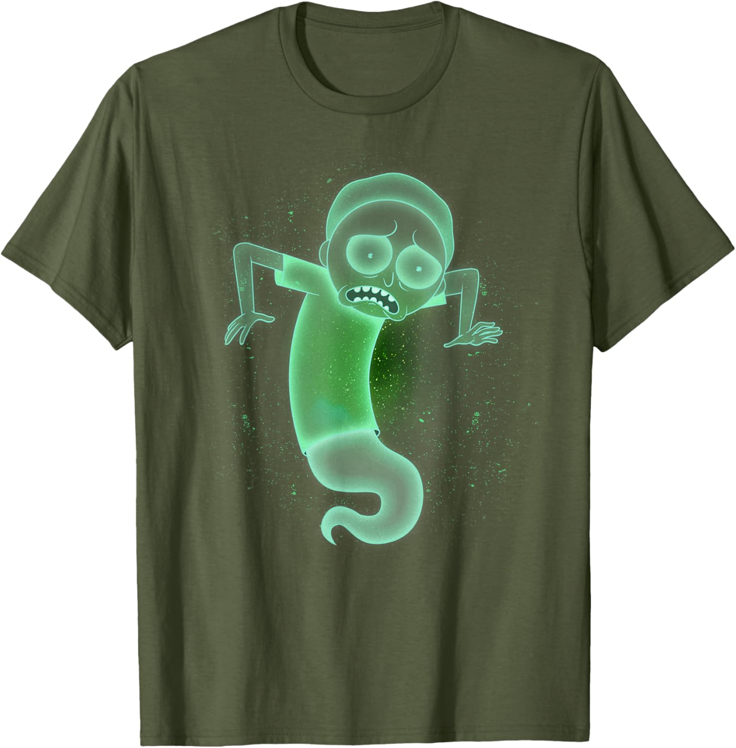 Rick and Morty Ghost Morty T-Shirt - Fun and Stylish Apparel for Fans - 3