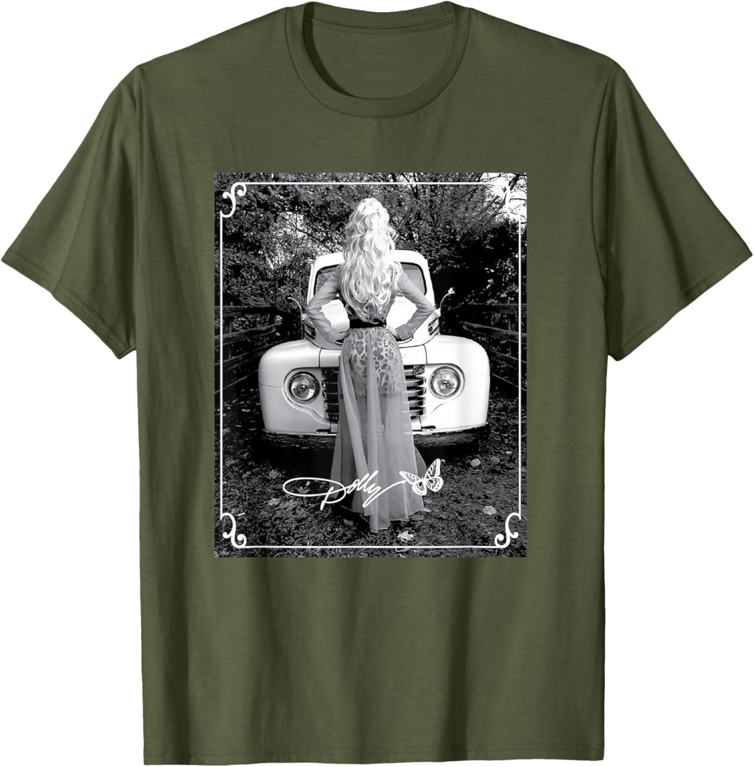 Dolly Parton Vintage Truck T-Shirt for Music Lovers and Fashionistas - 1