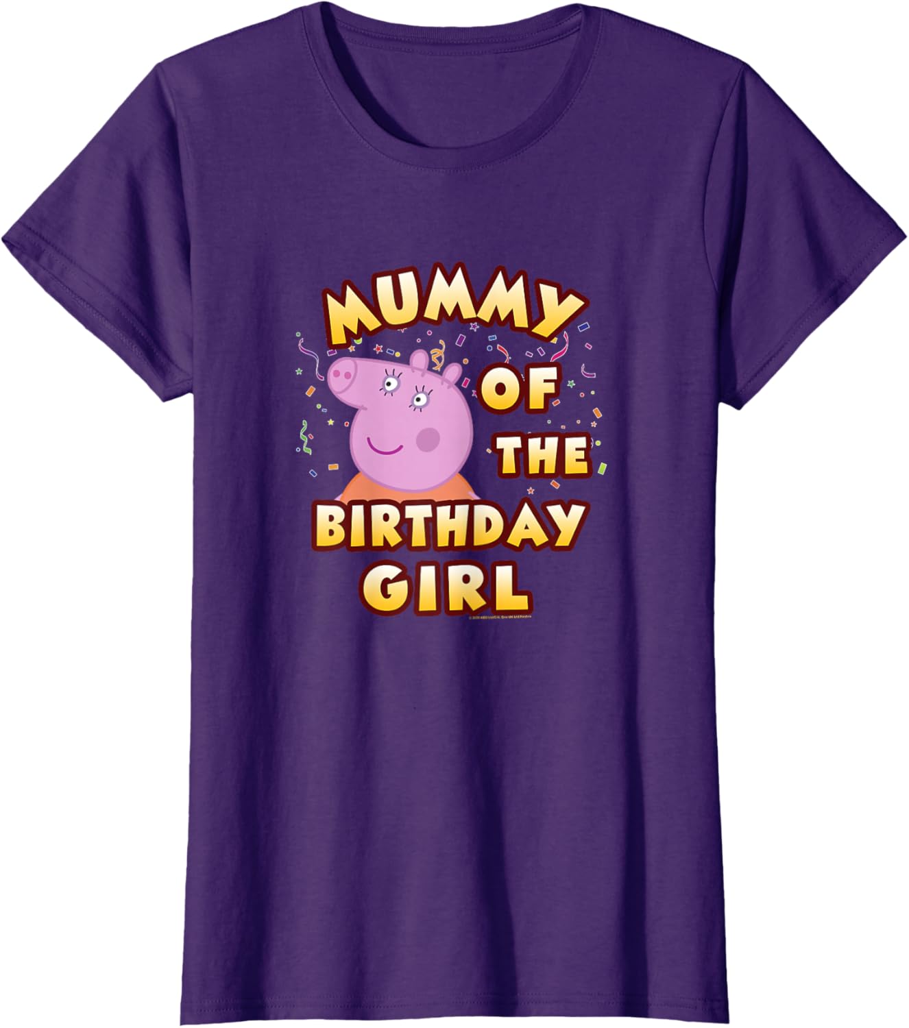 Peppa Pig Mummy of the Birthday Girl T-Shirt Fun Kids Party Outfit - 7