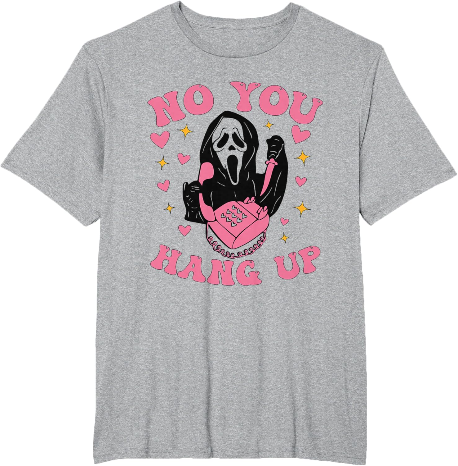 Funny Ghost Calling Halloween Costume T-Shirt Perfect for Spooky Fun - 5