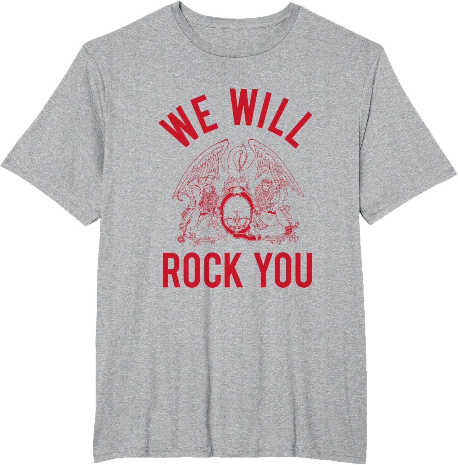 Queen Red Letters Rock You T-Shirt Stylish Casual Wear for Everyone - 2