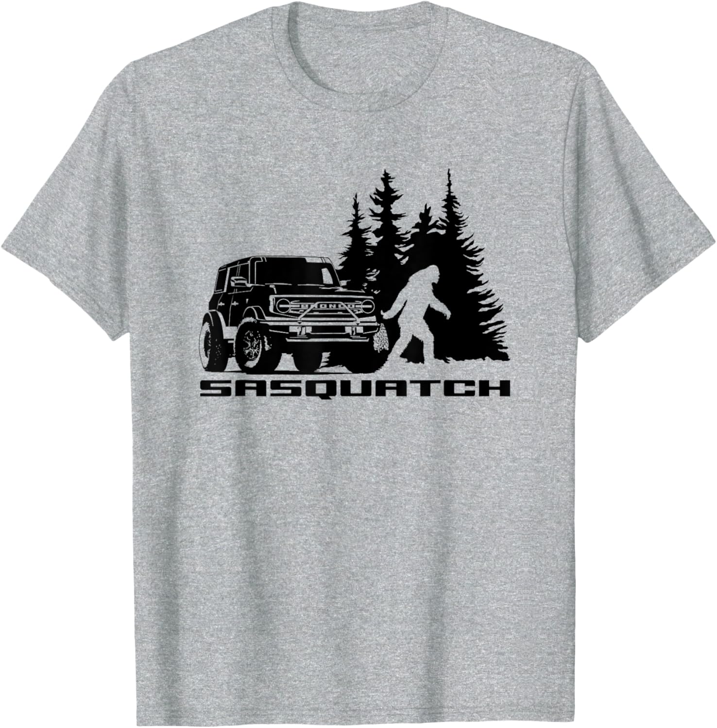Ford Bronco Sasquatch T-Shirt for Adventure Lovers - Stylish and Comfortable - 5