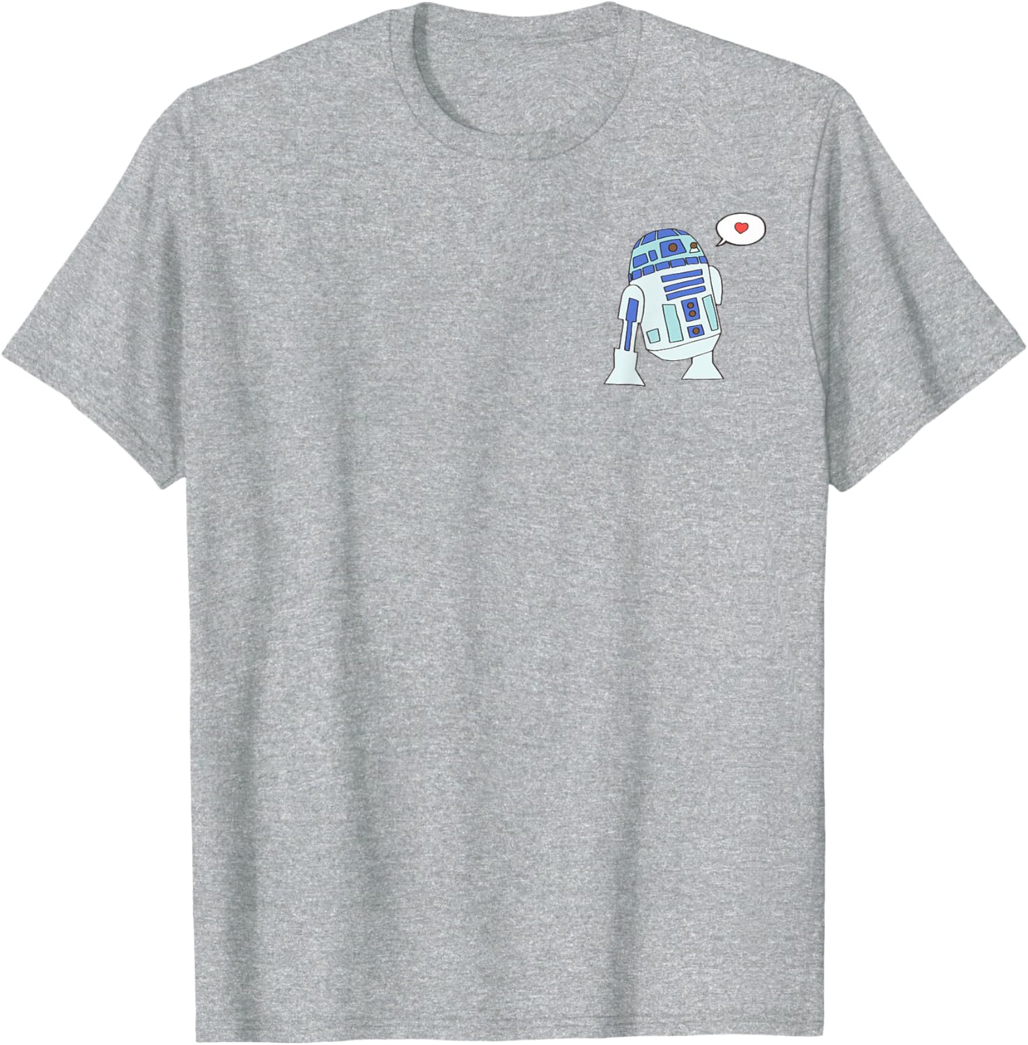 Fun R2-D2 Valentine's Day T-Shirt for Star Wars Fans - Amazon Essentials - 7