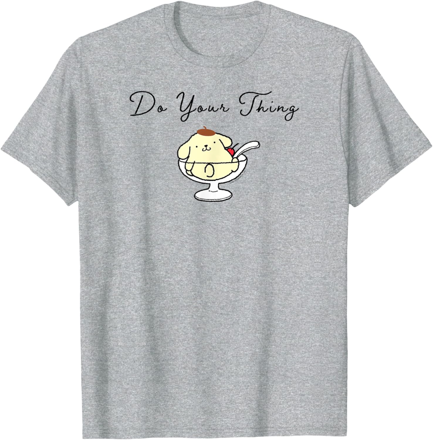 Pompompurin Do Your Thing T-Shirt Cute Character Apparel for Fans - 20