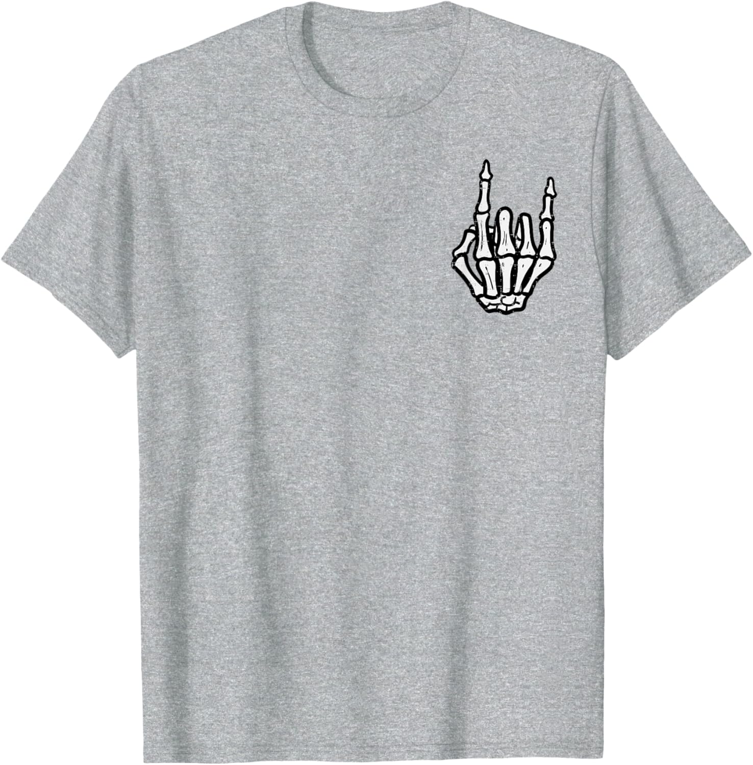 Punk Rock Skeleton T-Shirt for Cool Halloween Style for All Ages - 28