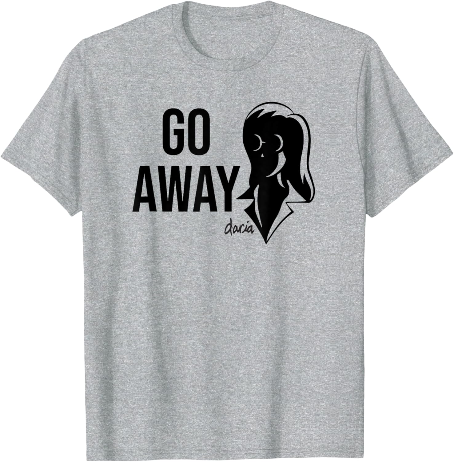 Mademark x Daria Go Away T-Shirt for Trendy Style and Comfort - 2